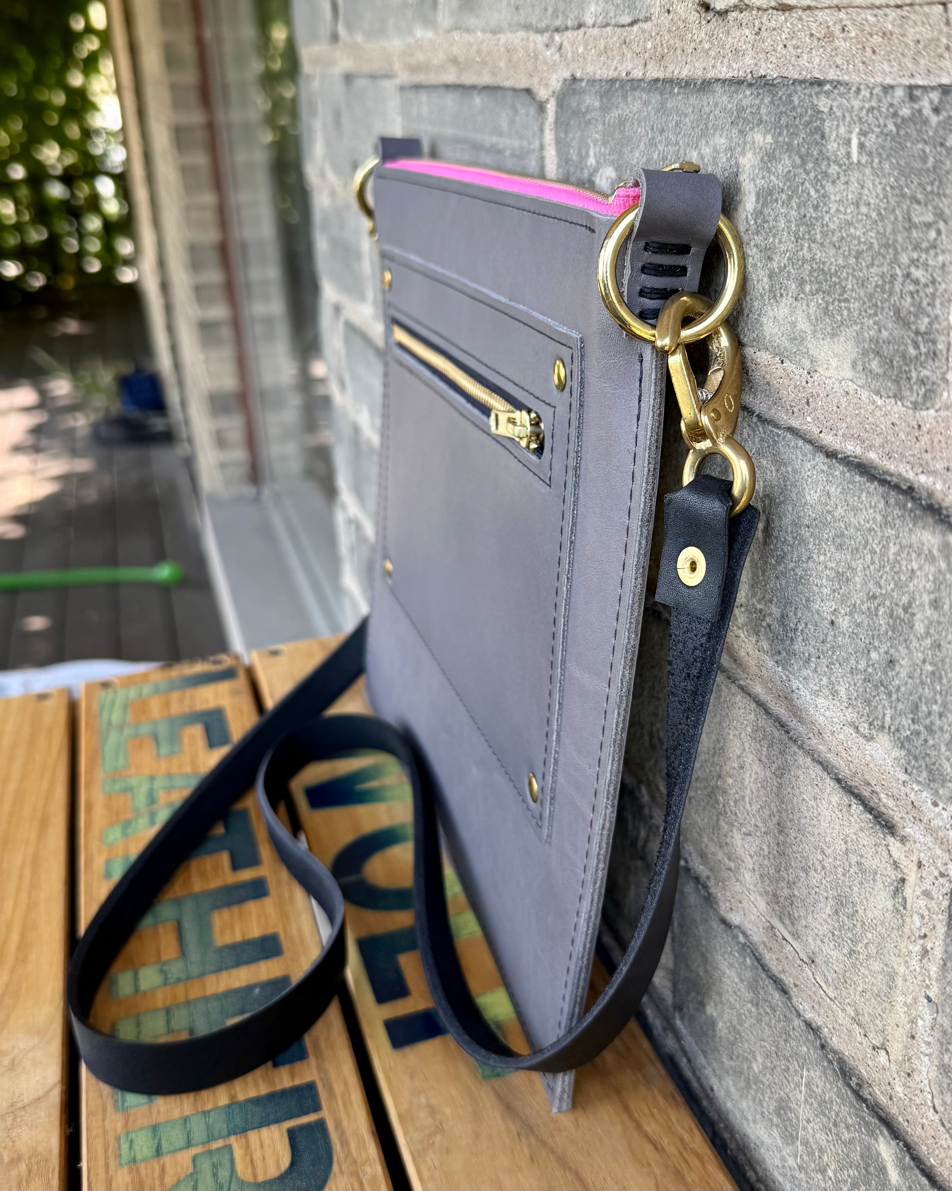 Zipper Crossbody Bag