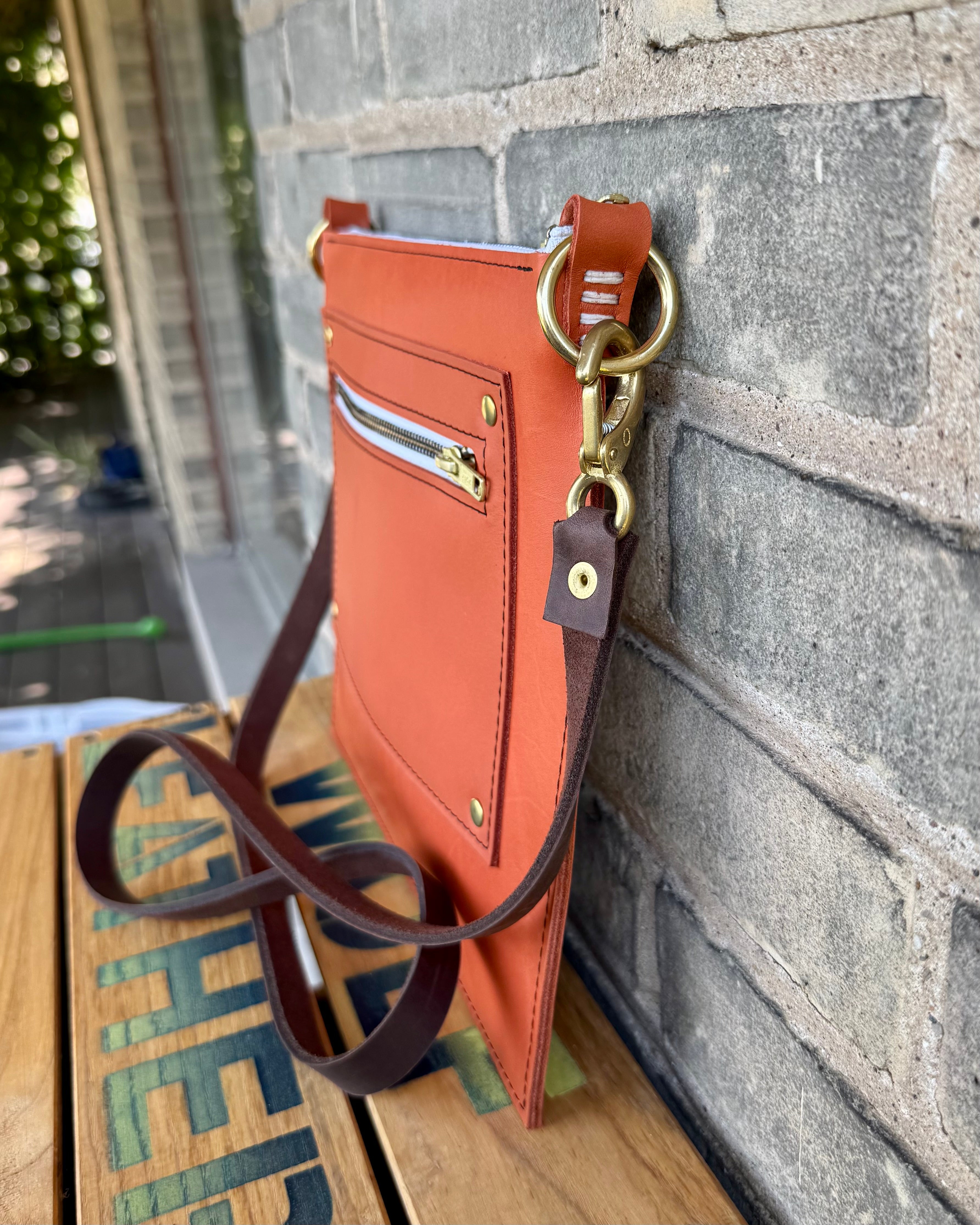 Zipper Crossbody Bag