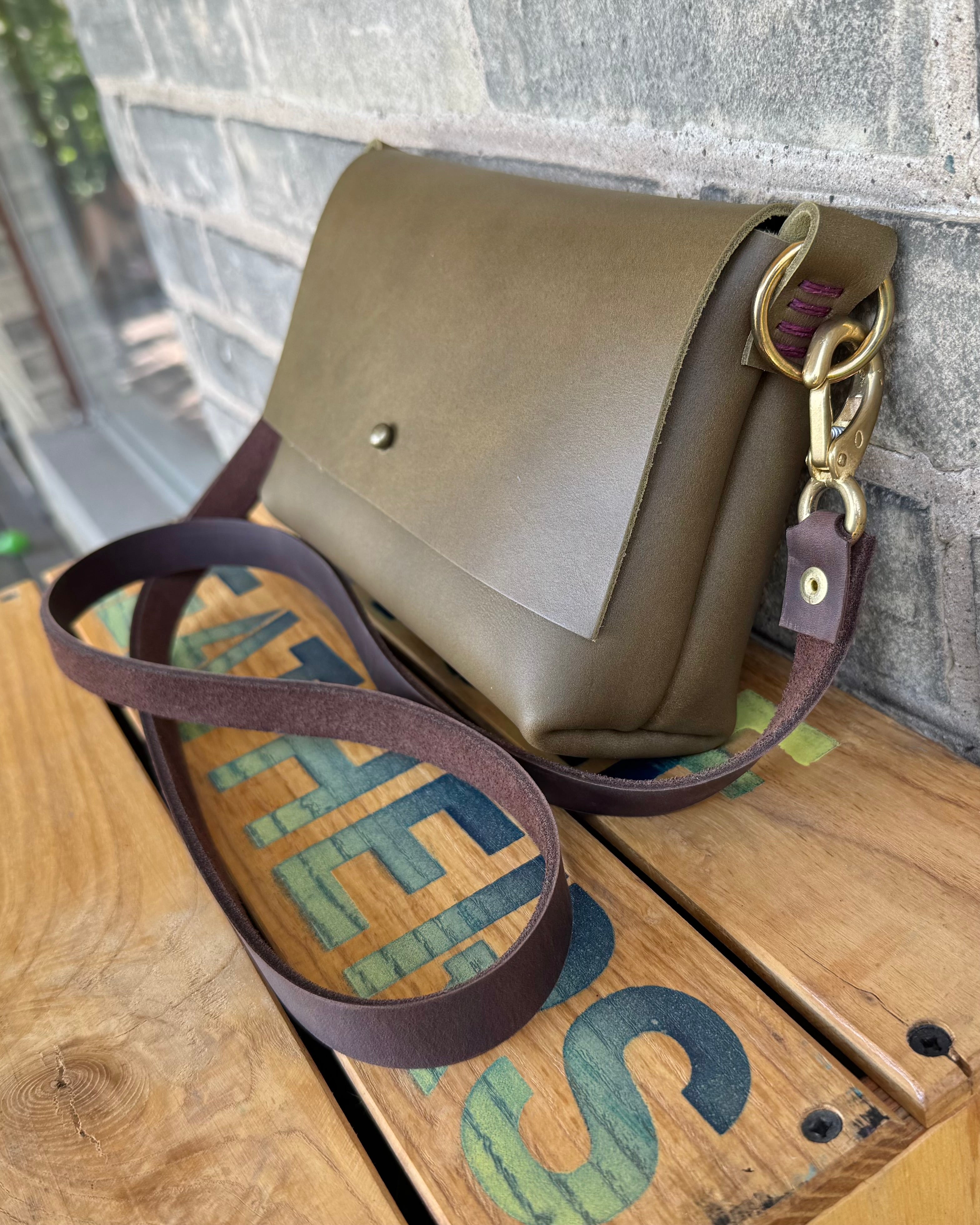 Leather Crossbody Bag