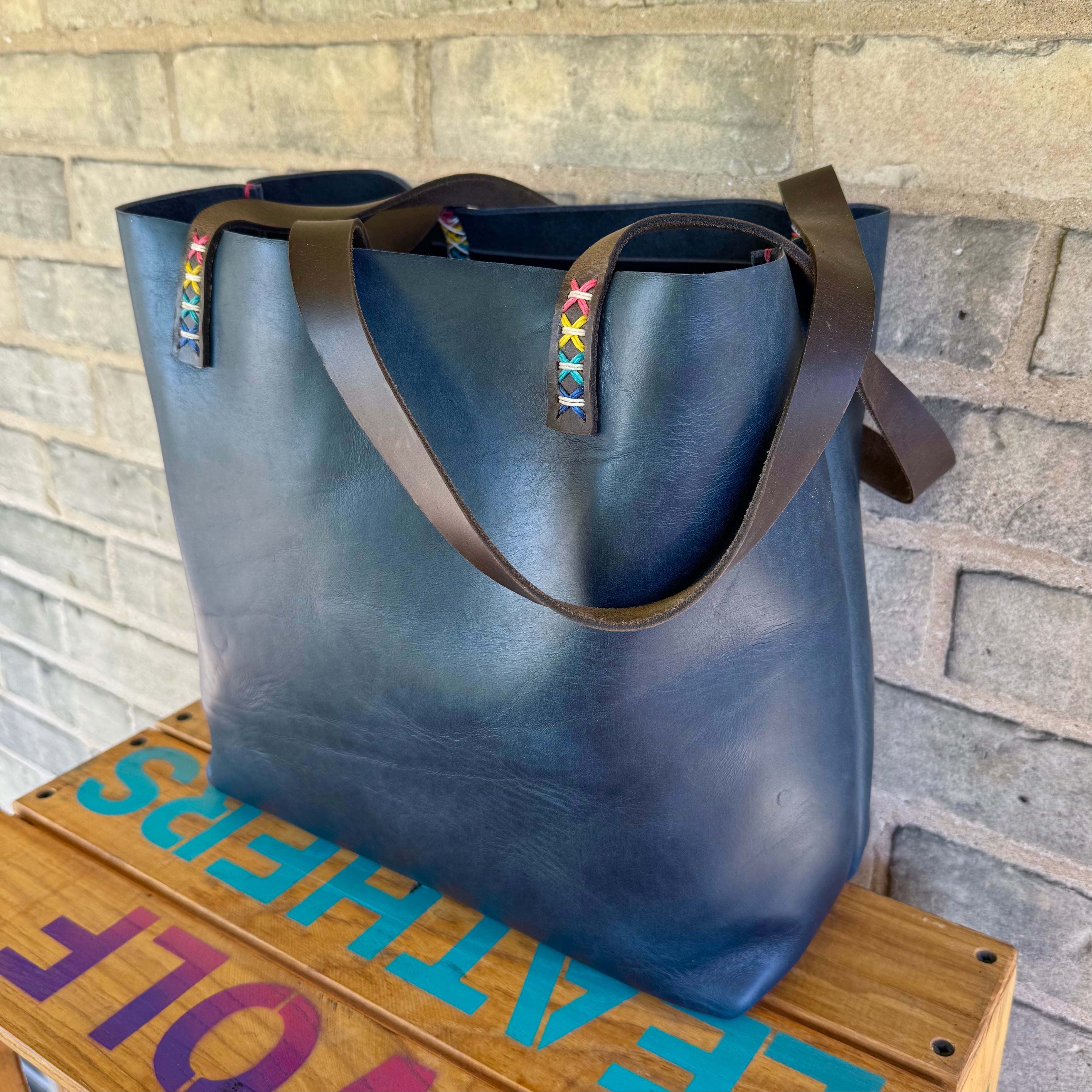 Leather Tote Bag