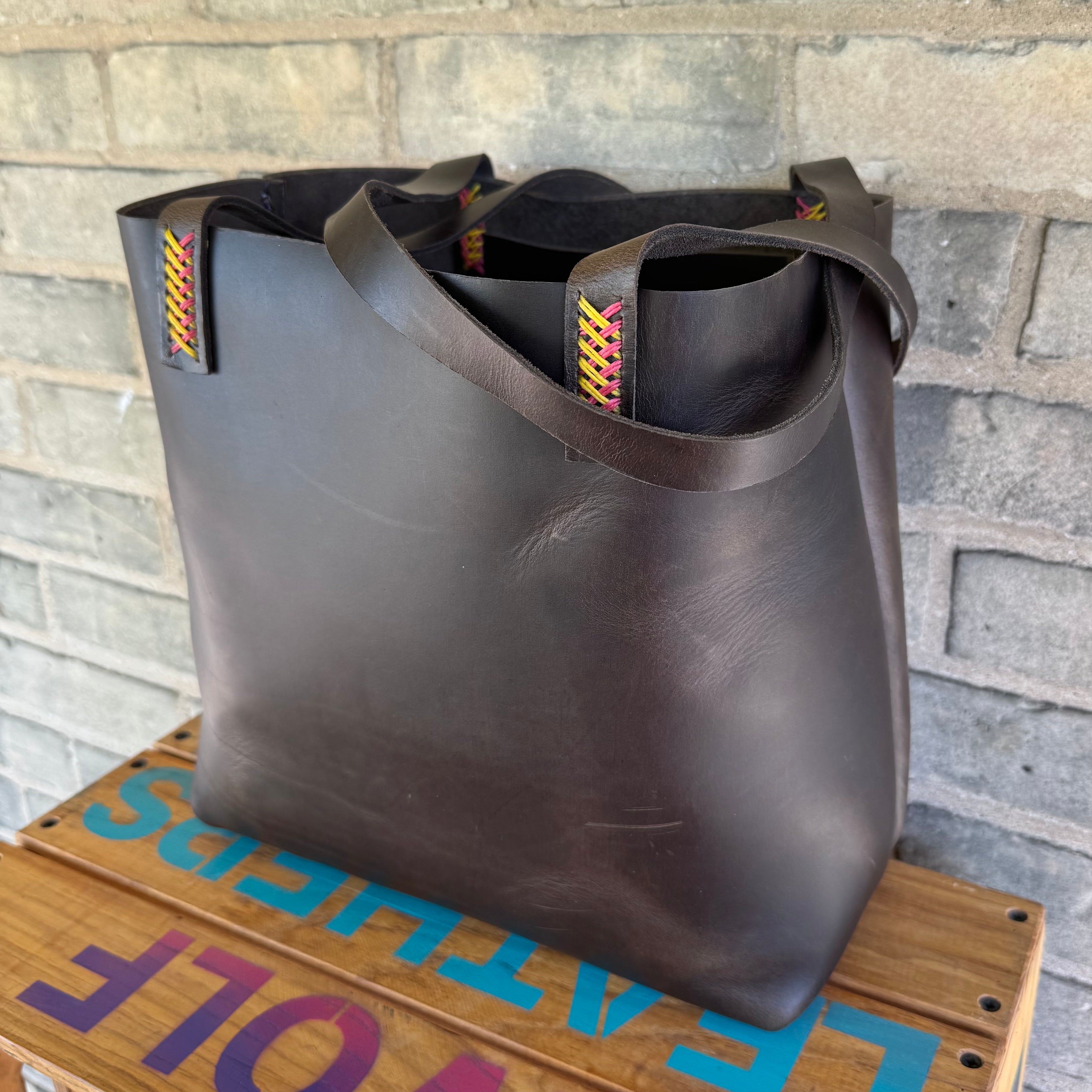 Leather Tote Bag