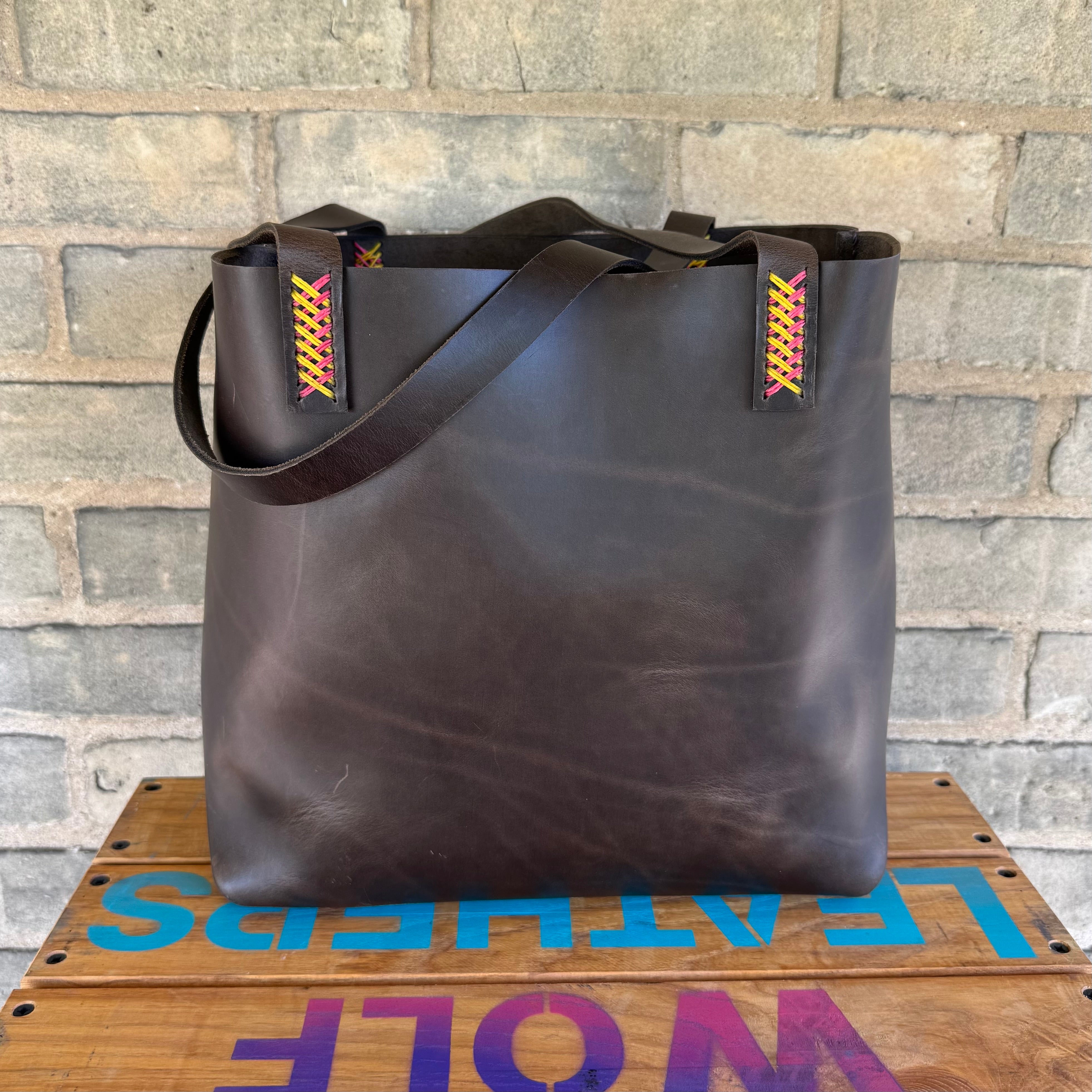 Leather Tote Bag