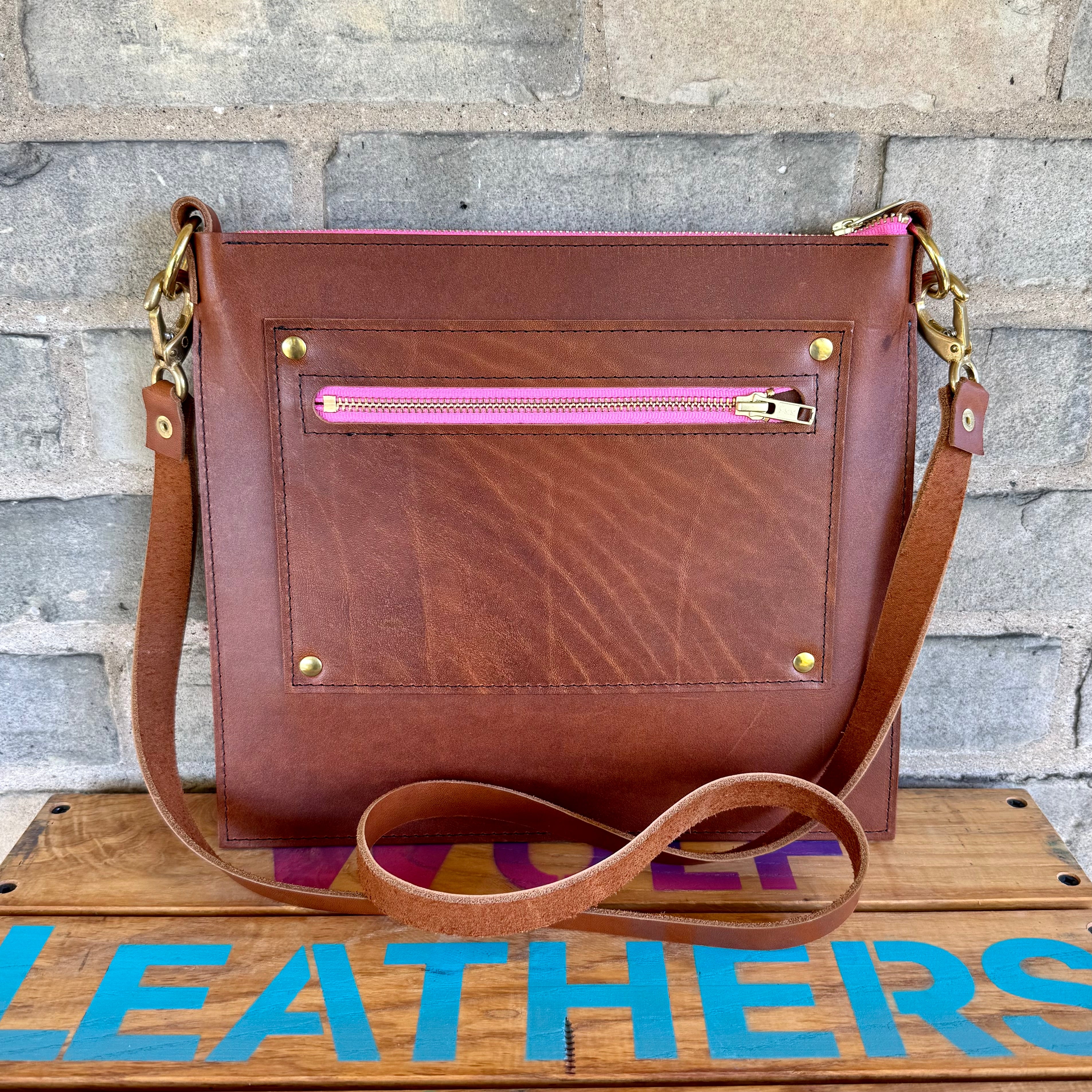 Zipper Crossbody Bag