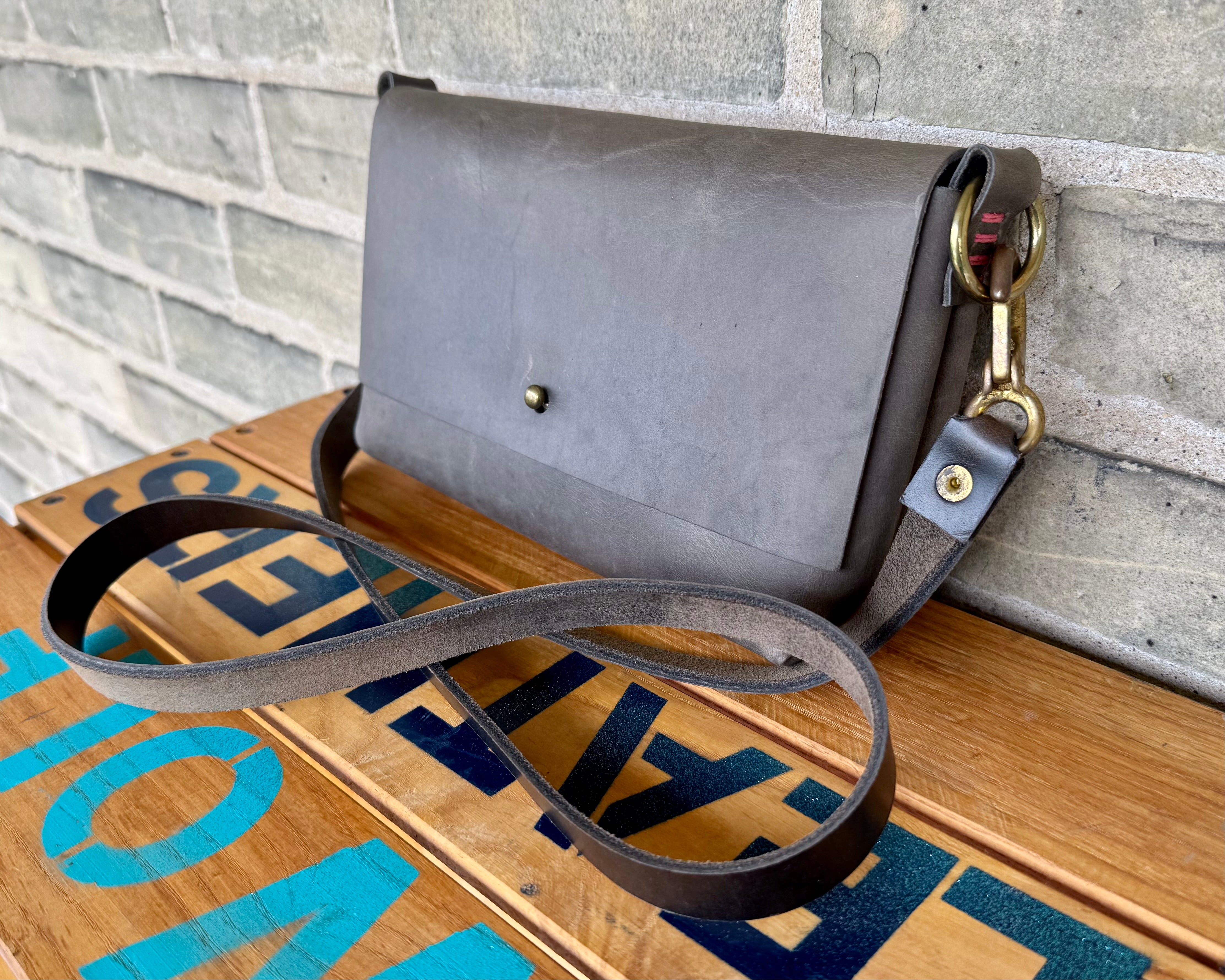 Leather Crossbody Bag