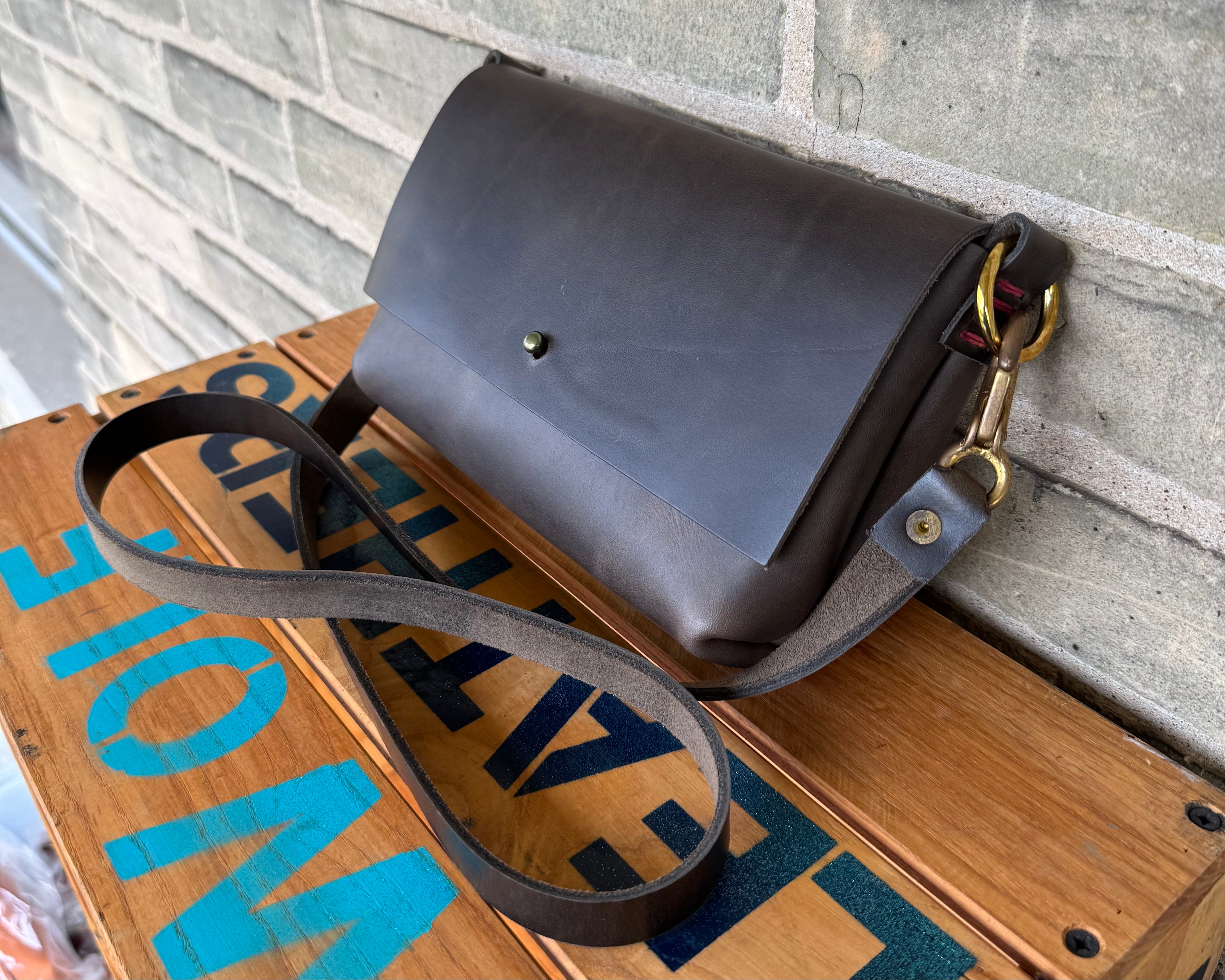 Leather Crossbody Bag