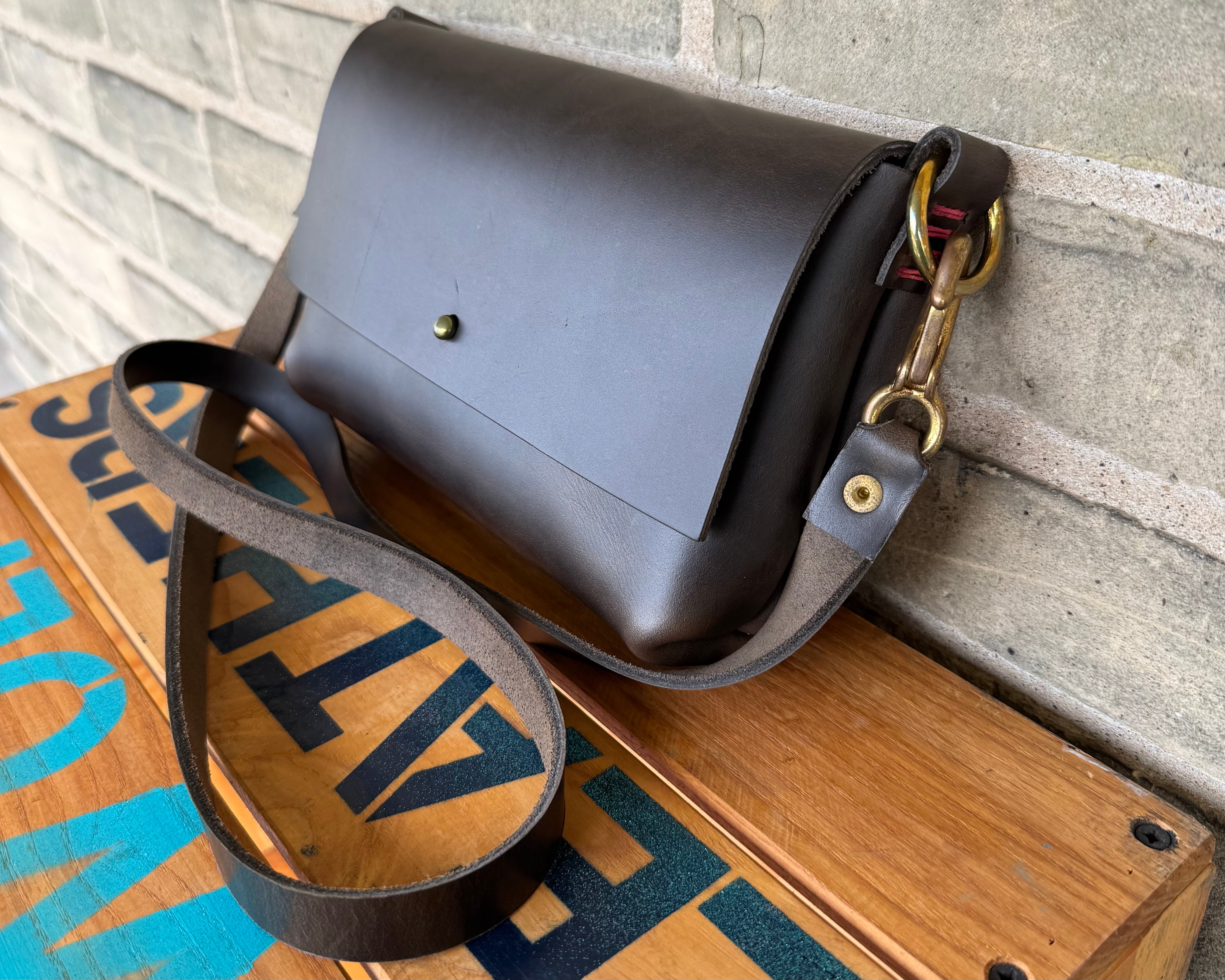 Leather Crossbody Bag