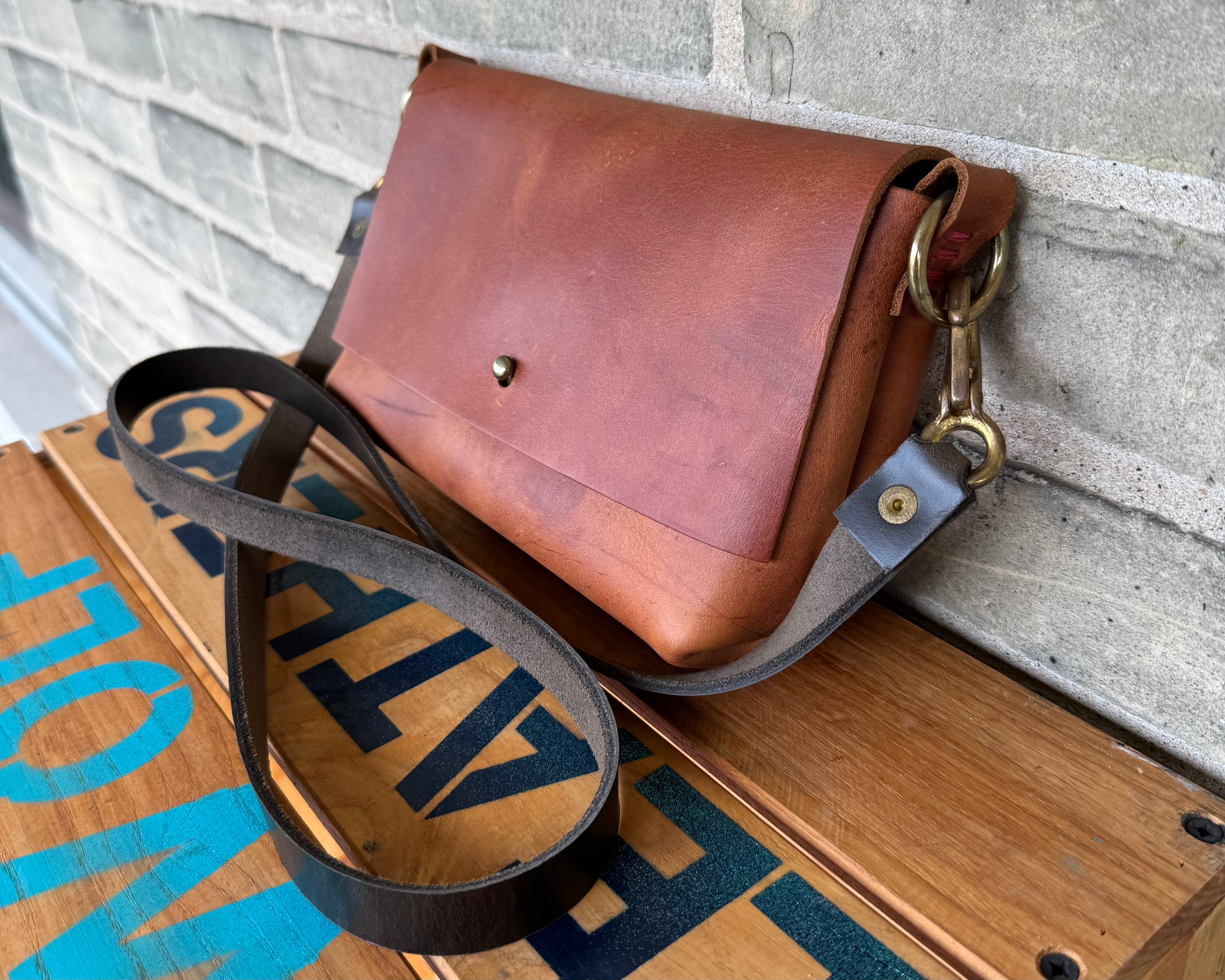 Leather Crossbody Bag