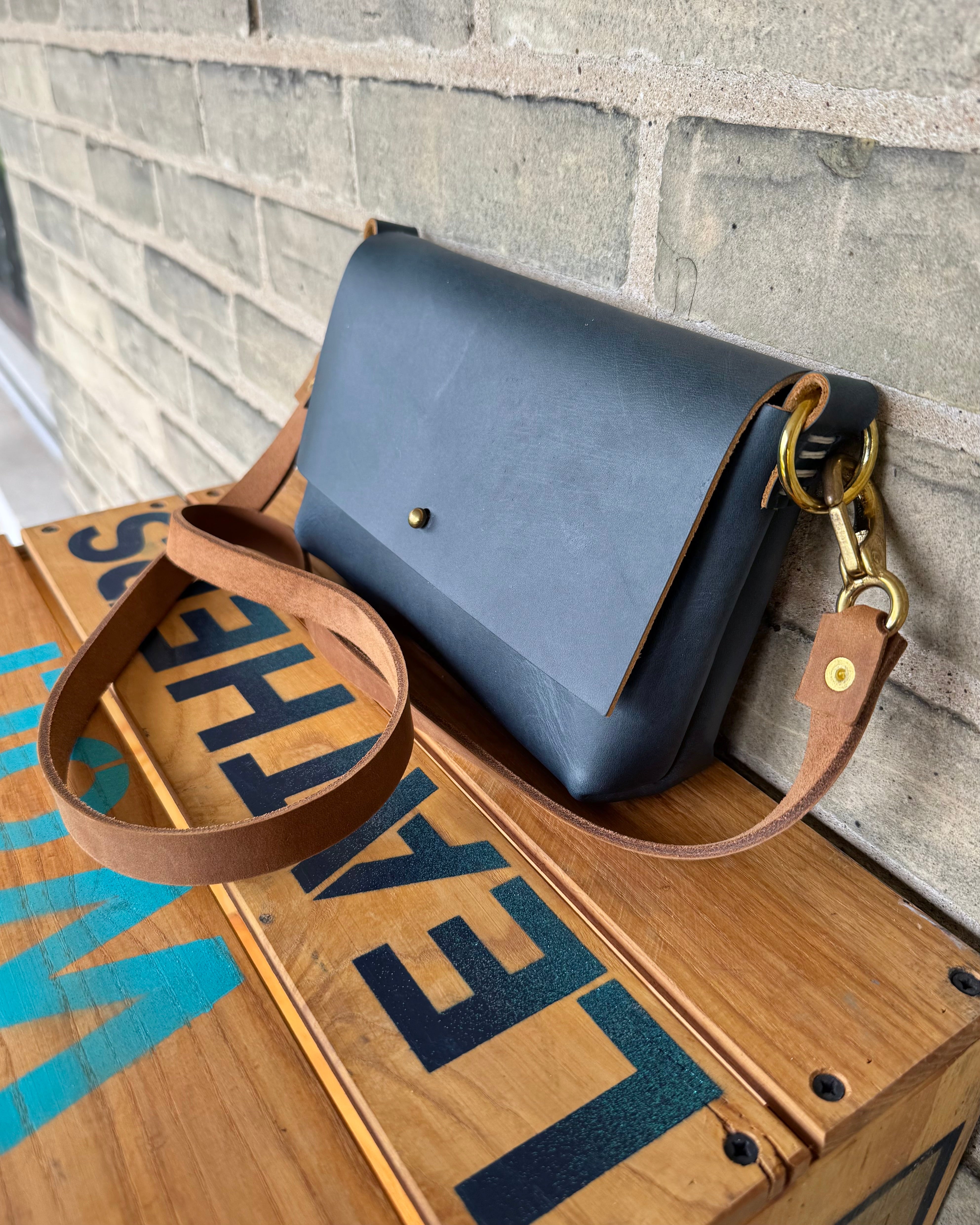 Leather Crossbody Bag