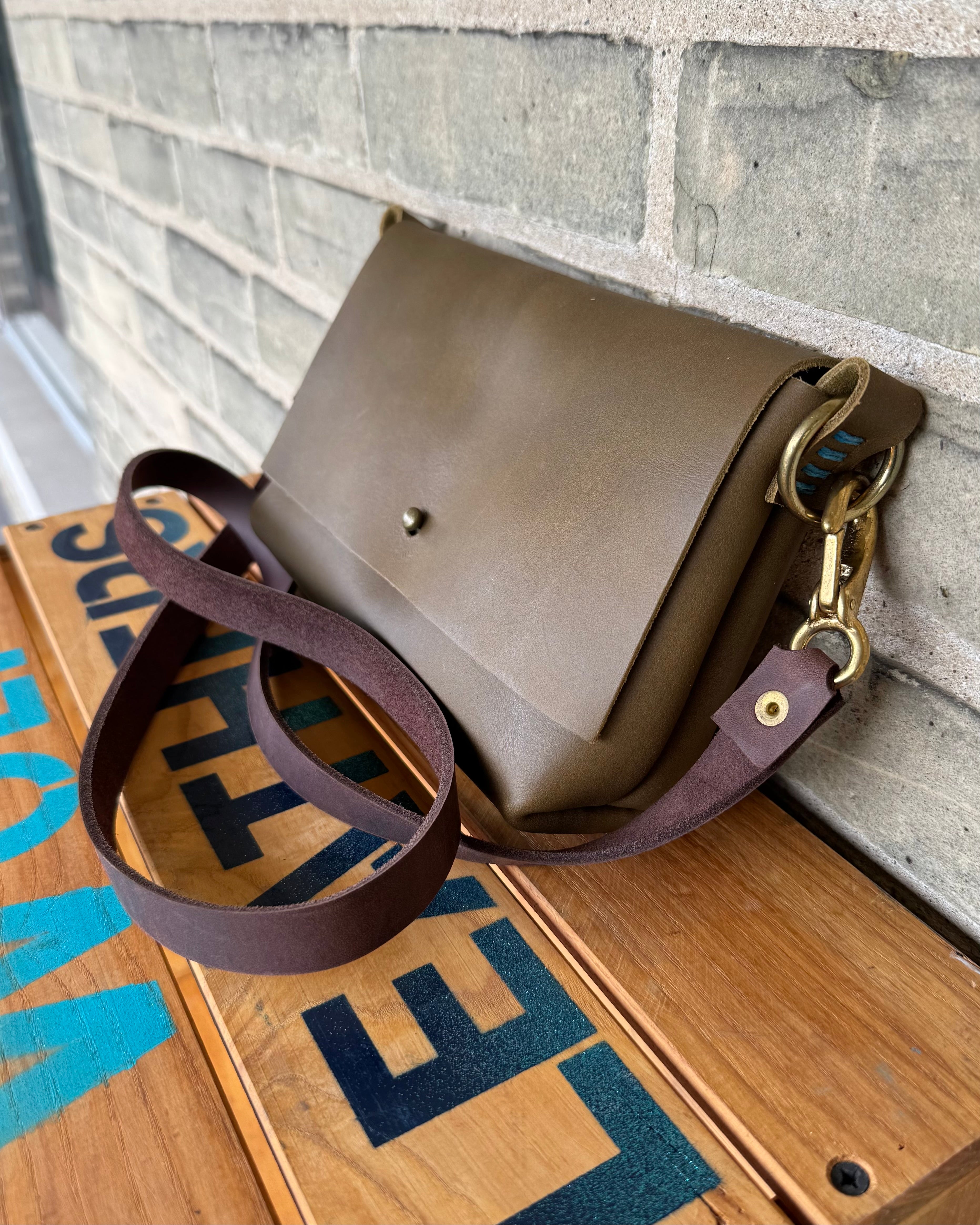 Leather Crossbody Bag