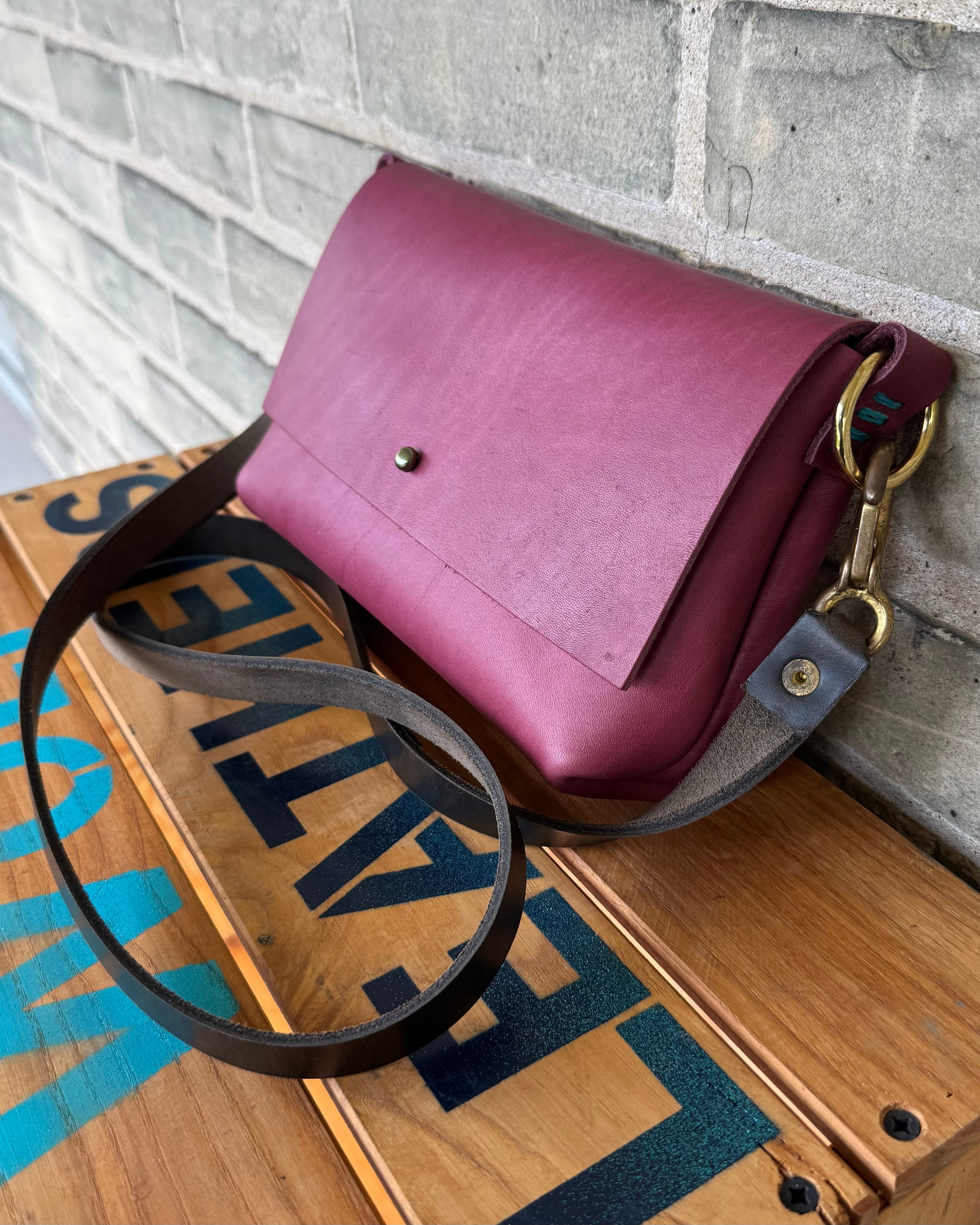 Leather Crossbody Bag