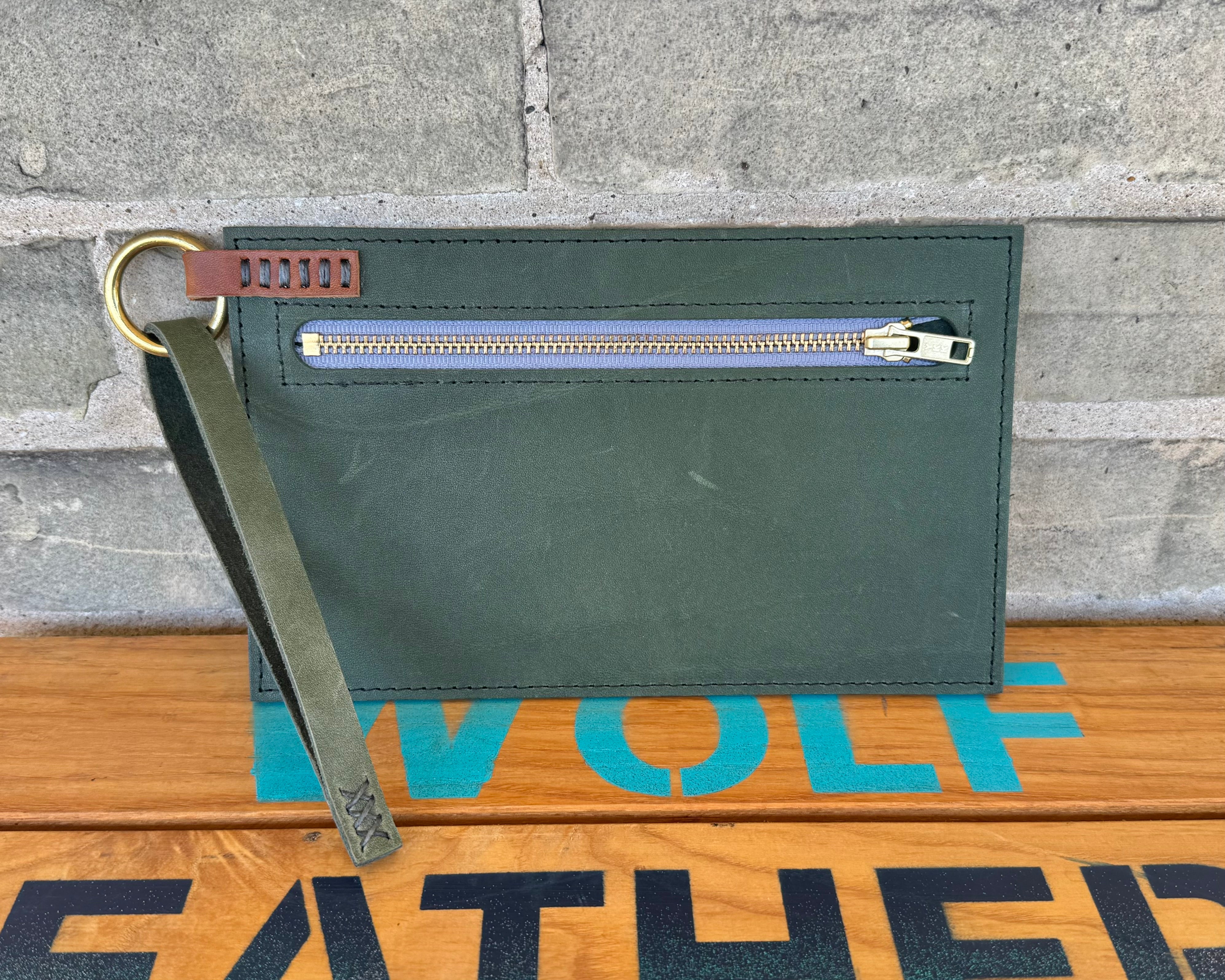 Leather Clutch