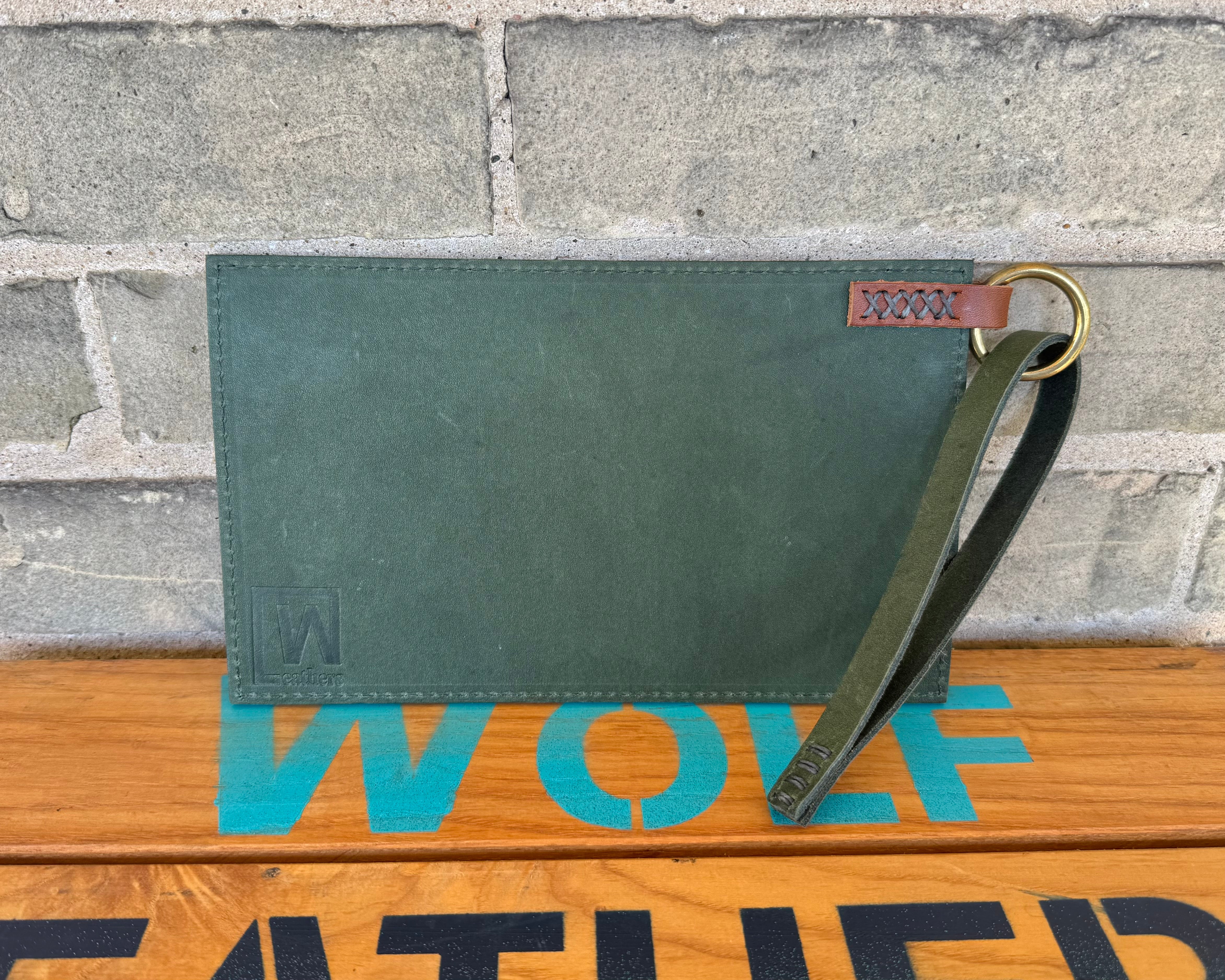 Leather Clutch