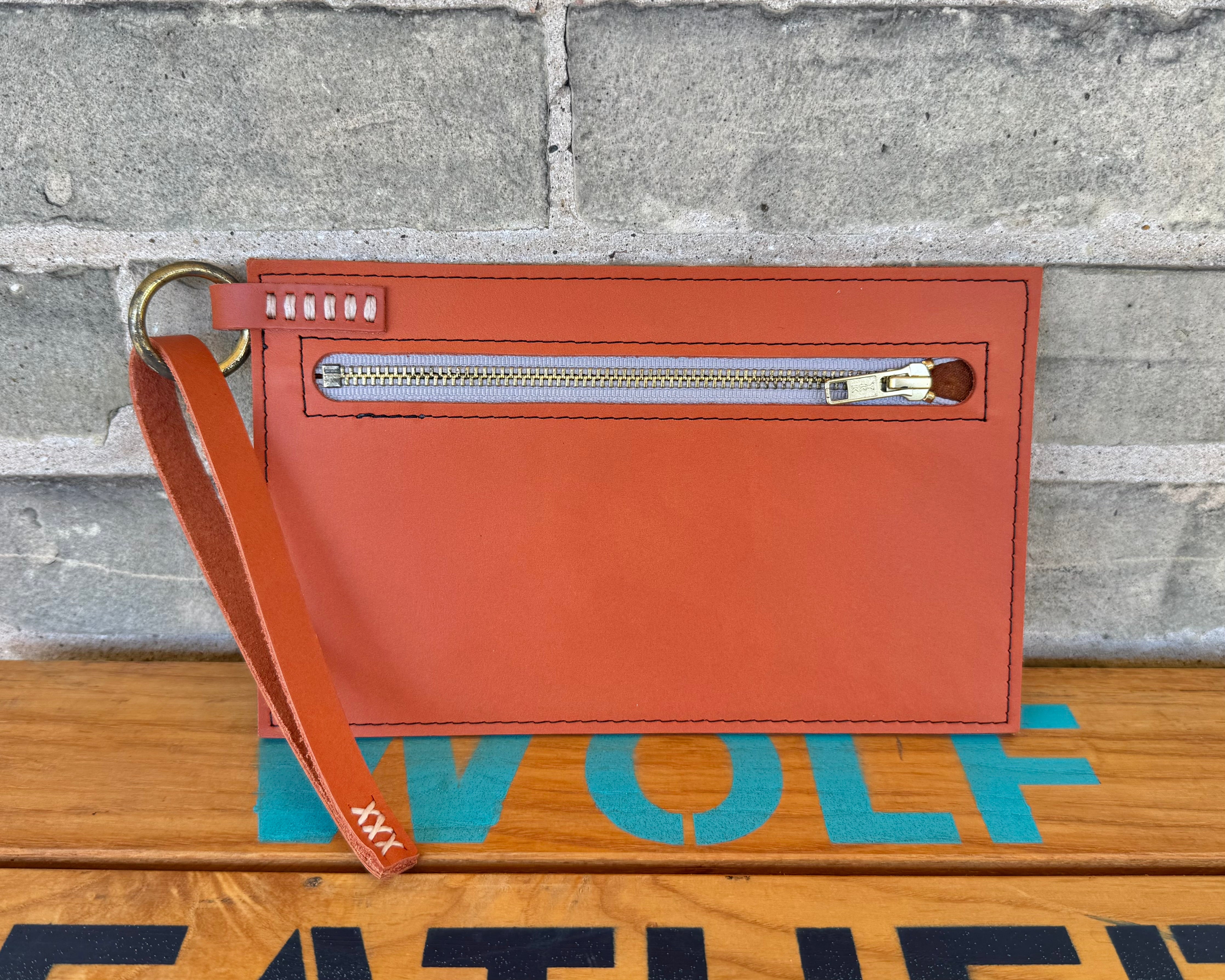 Leather Clutch