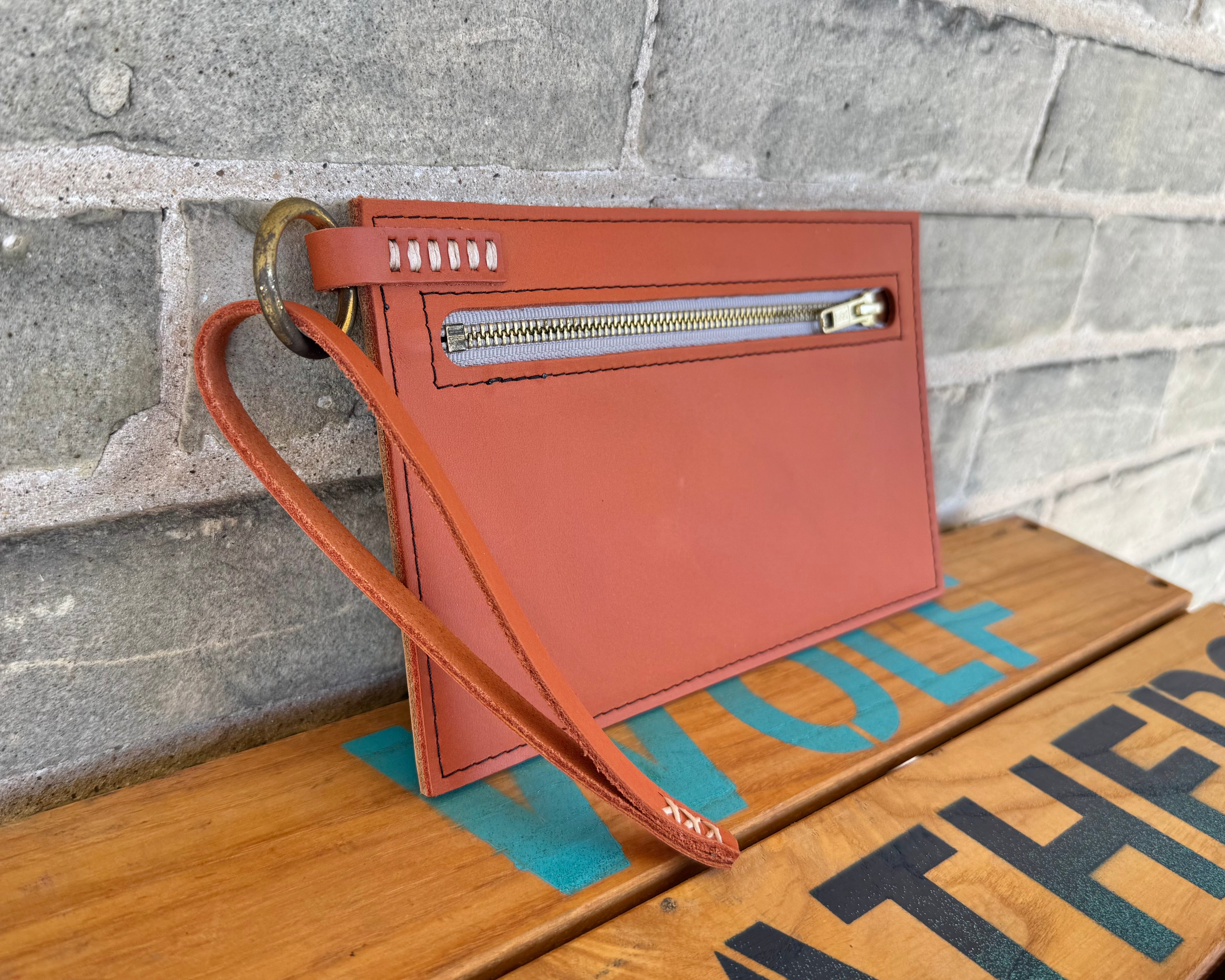 Leather Clutch