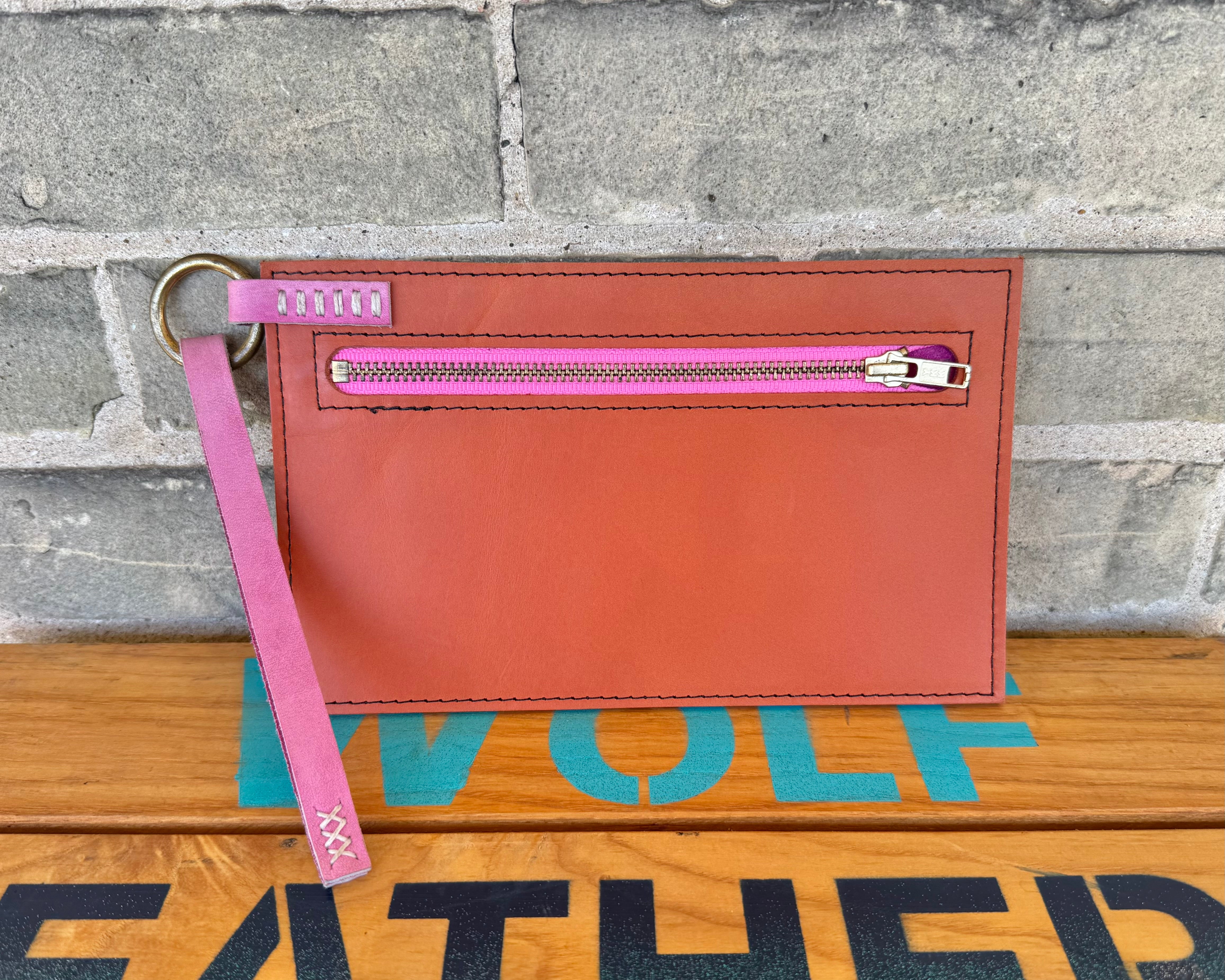 Leather Clutch