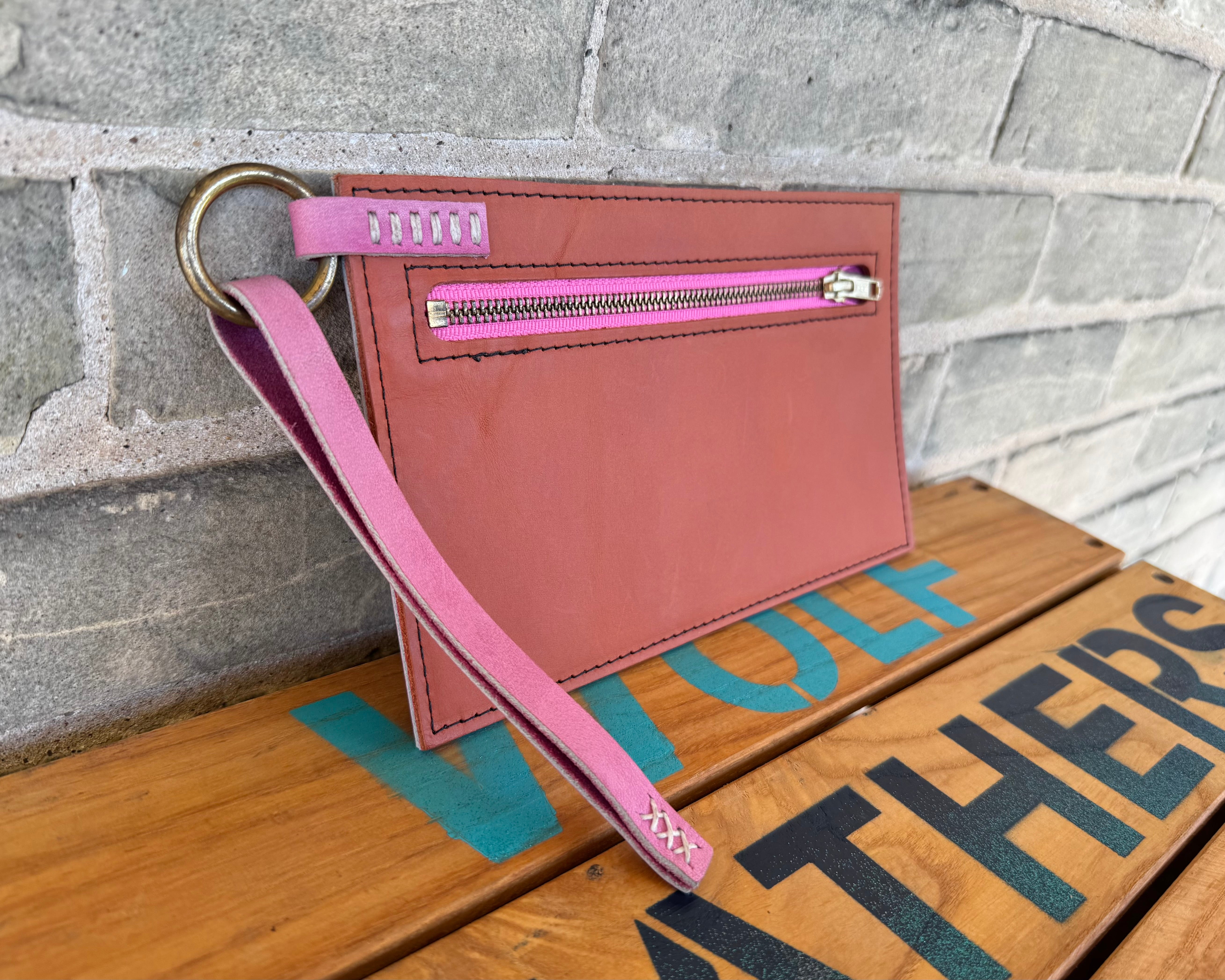 Leather Clutch