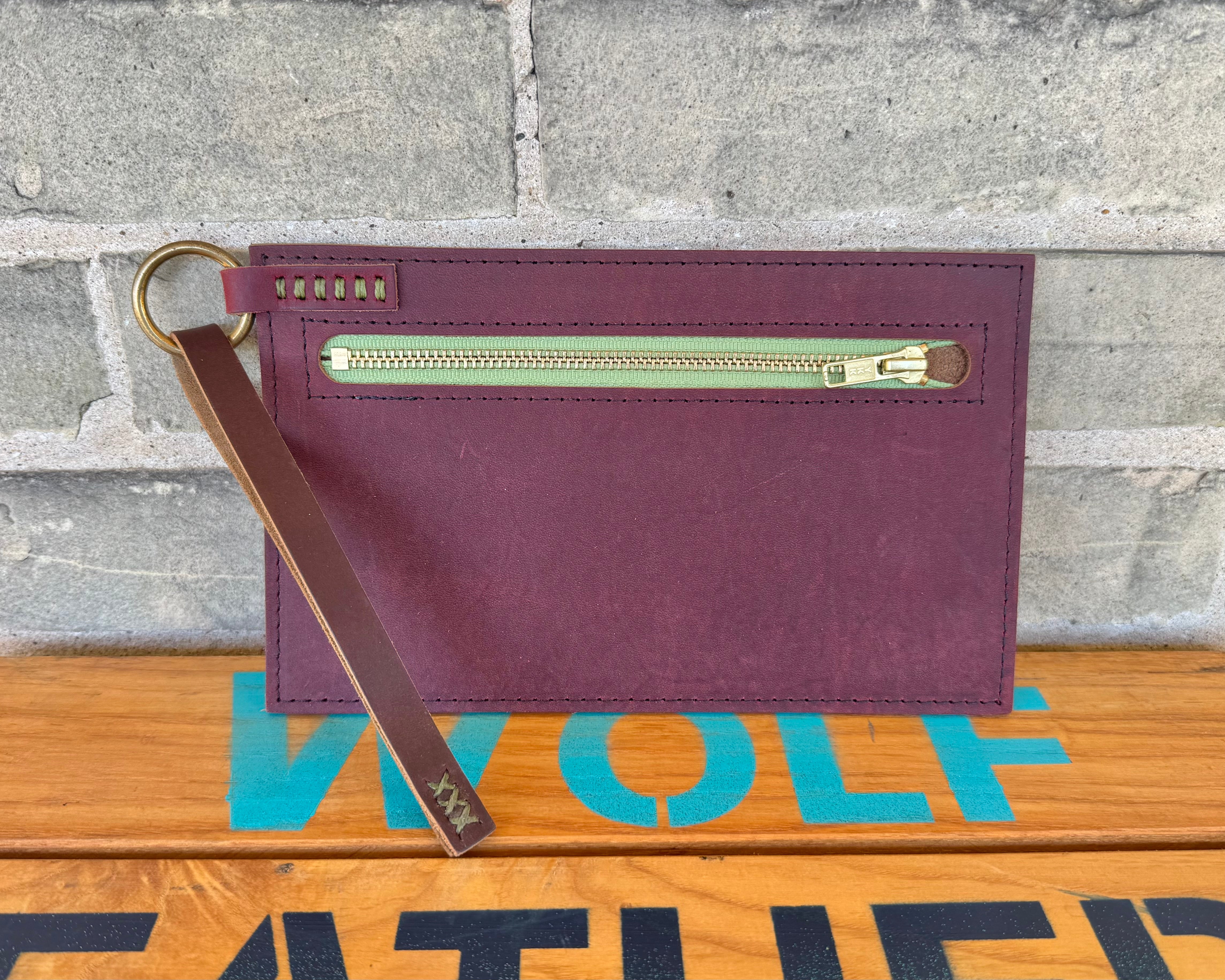 Leather Clutch