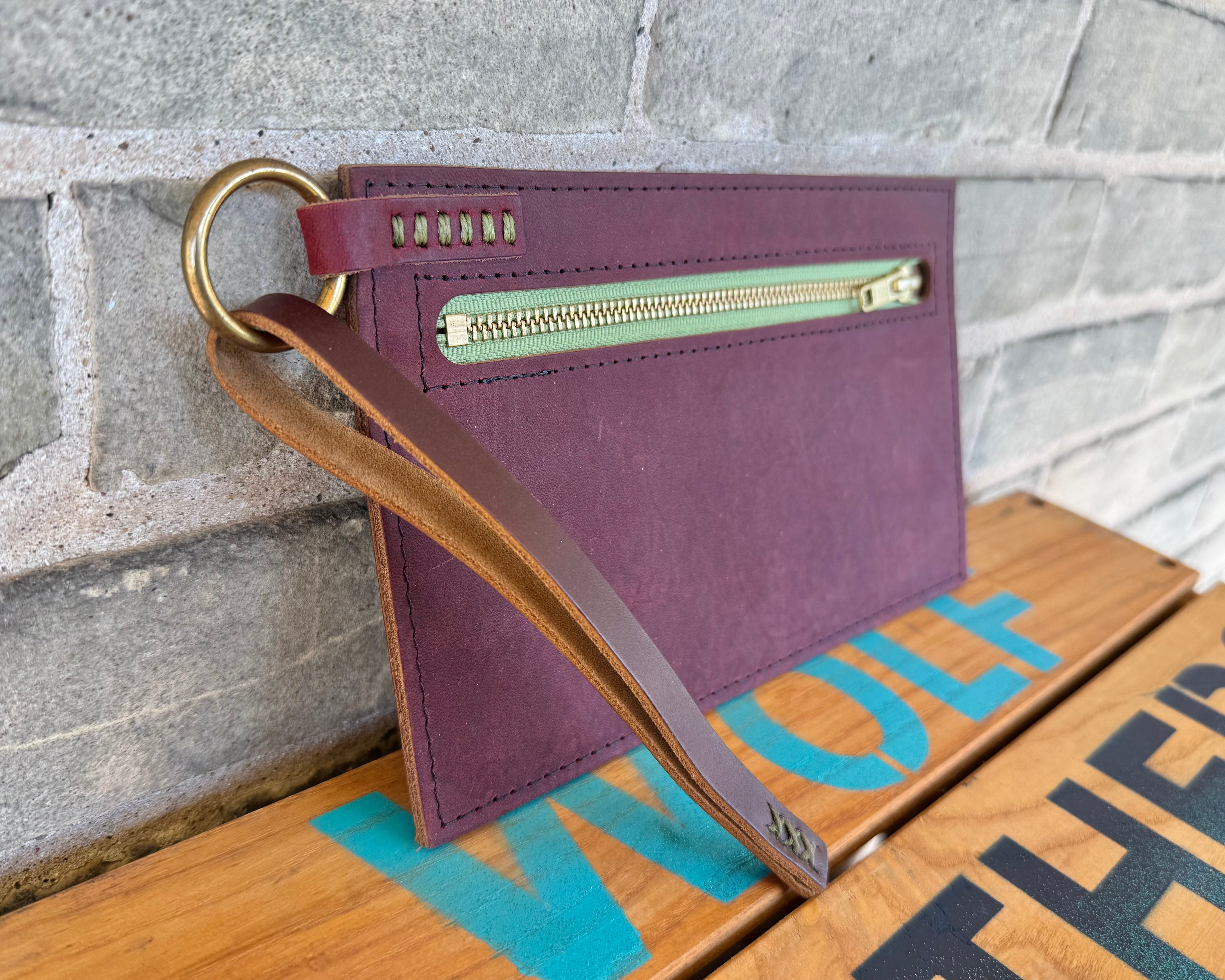 Leather Clutch