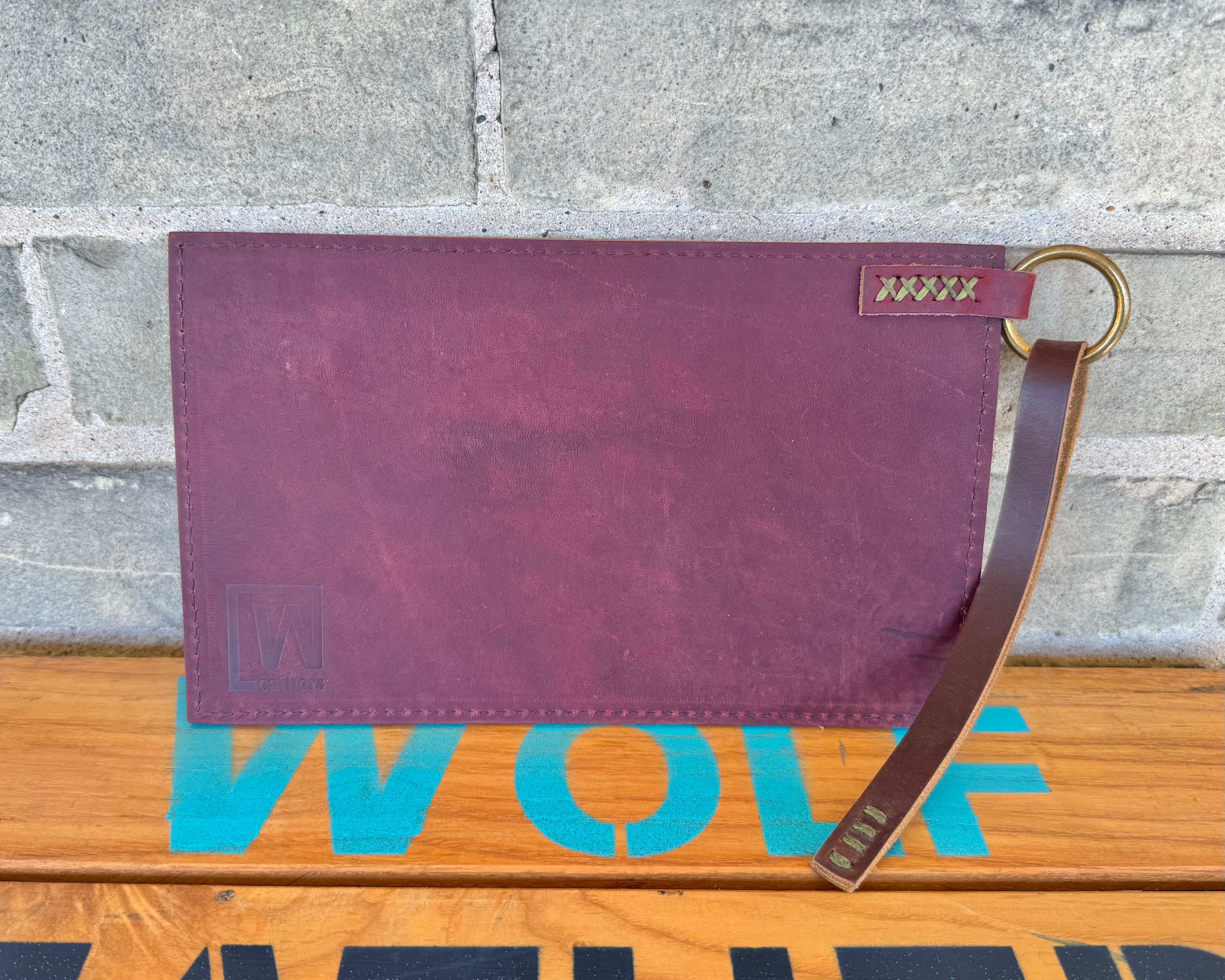 Leather Clutch