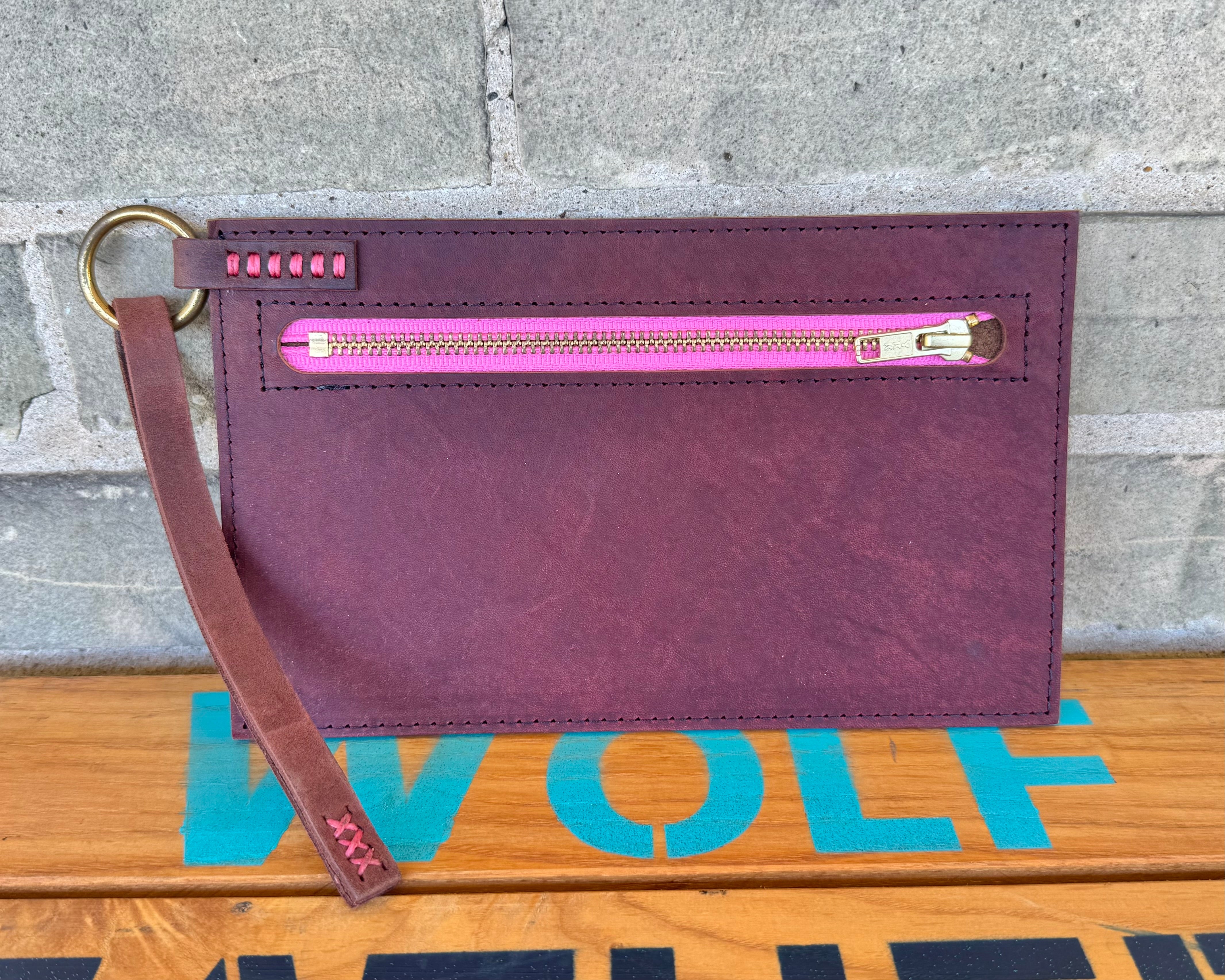 Leather Clutch
