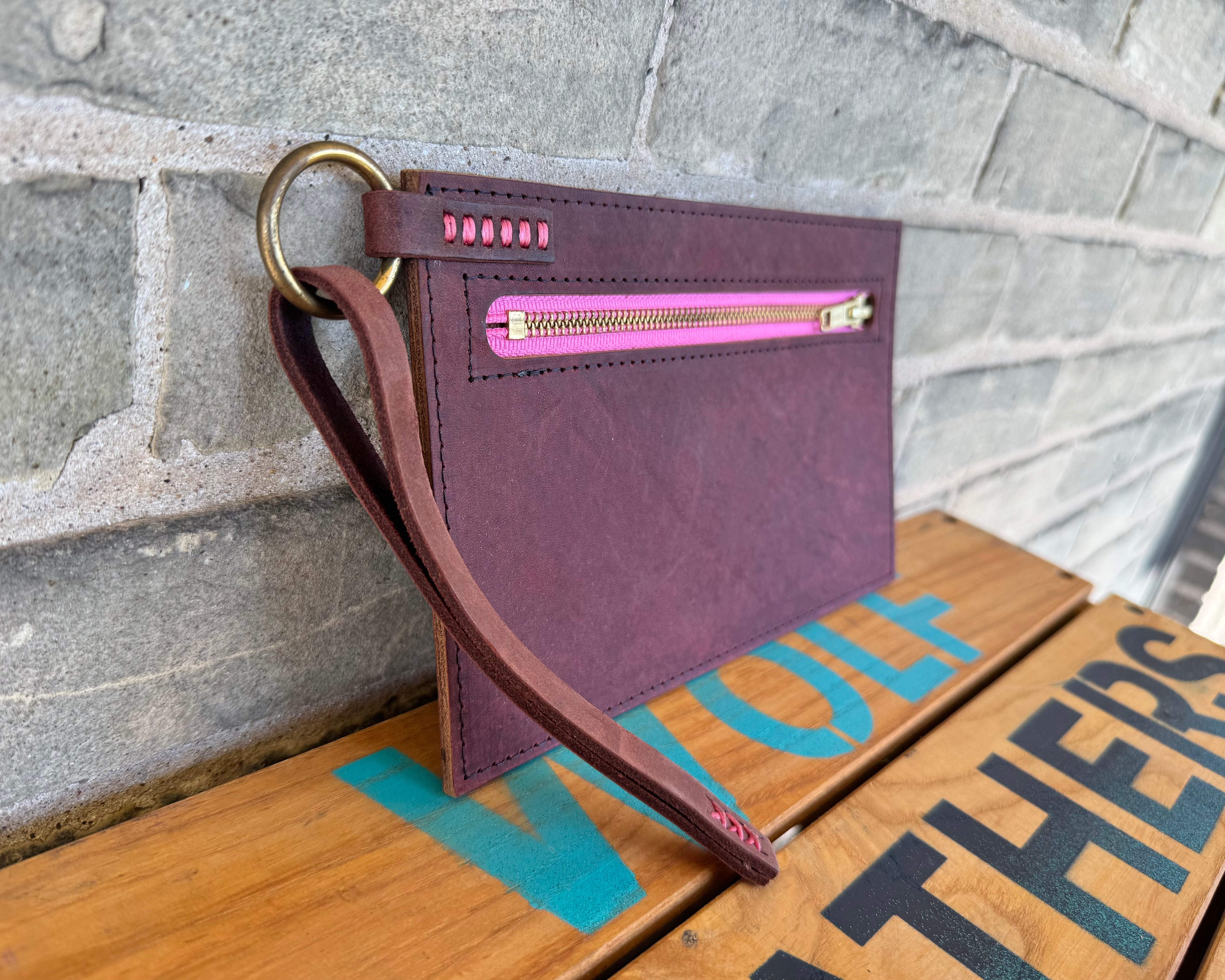 Leather Clutch