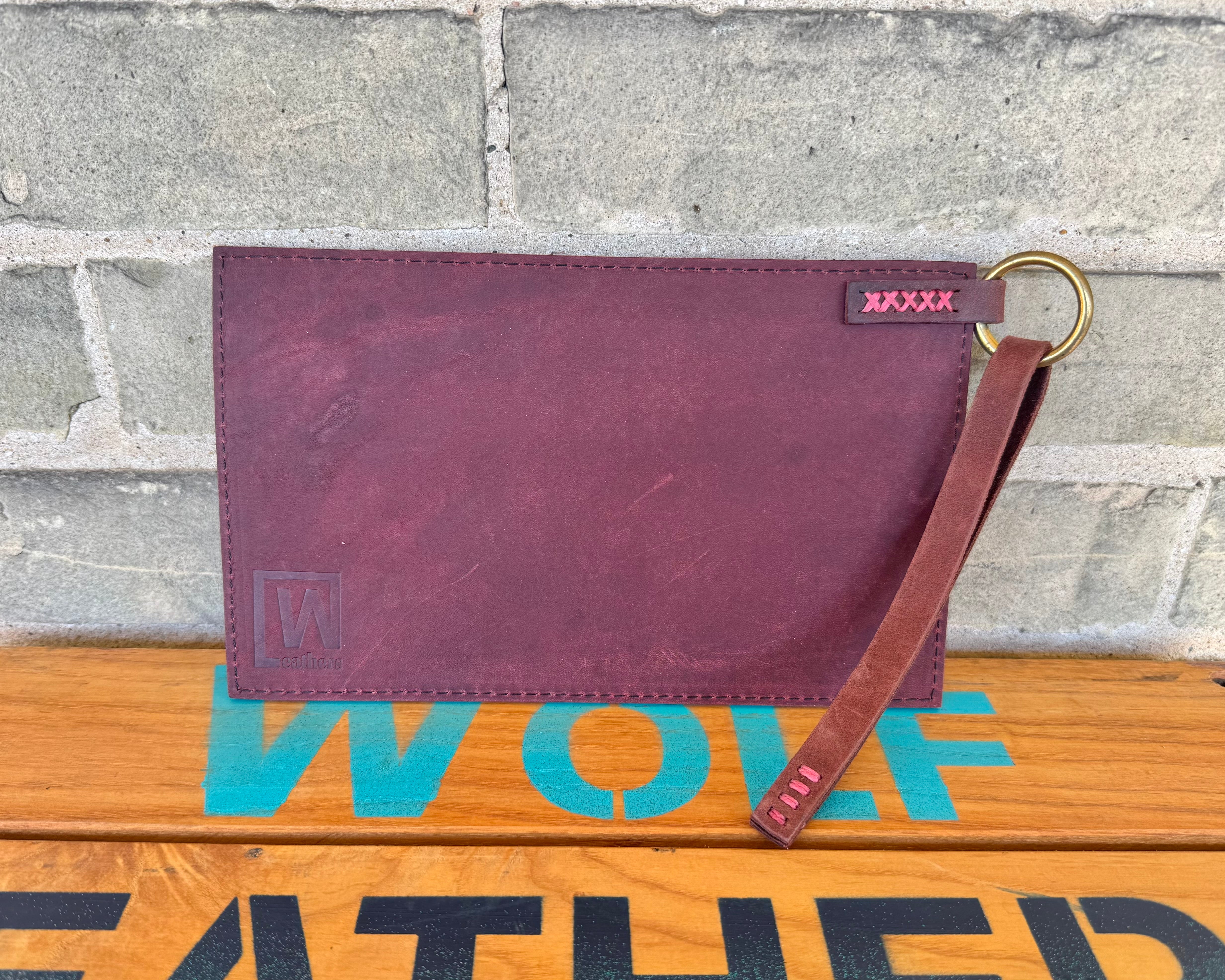Leather Clutch