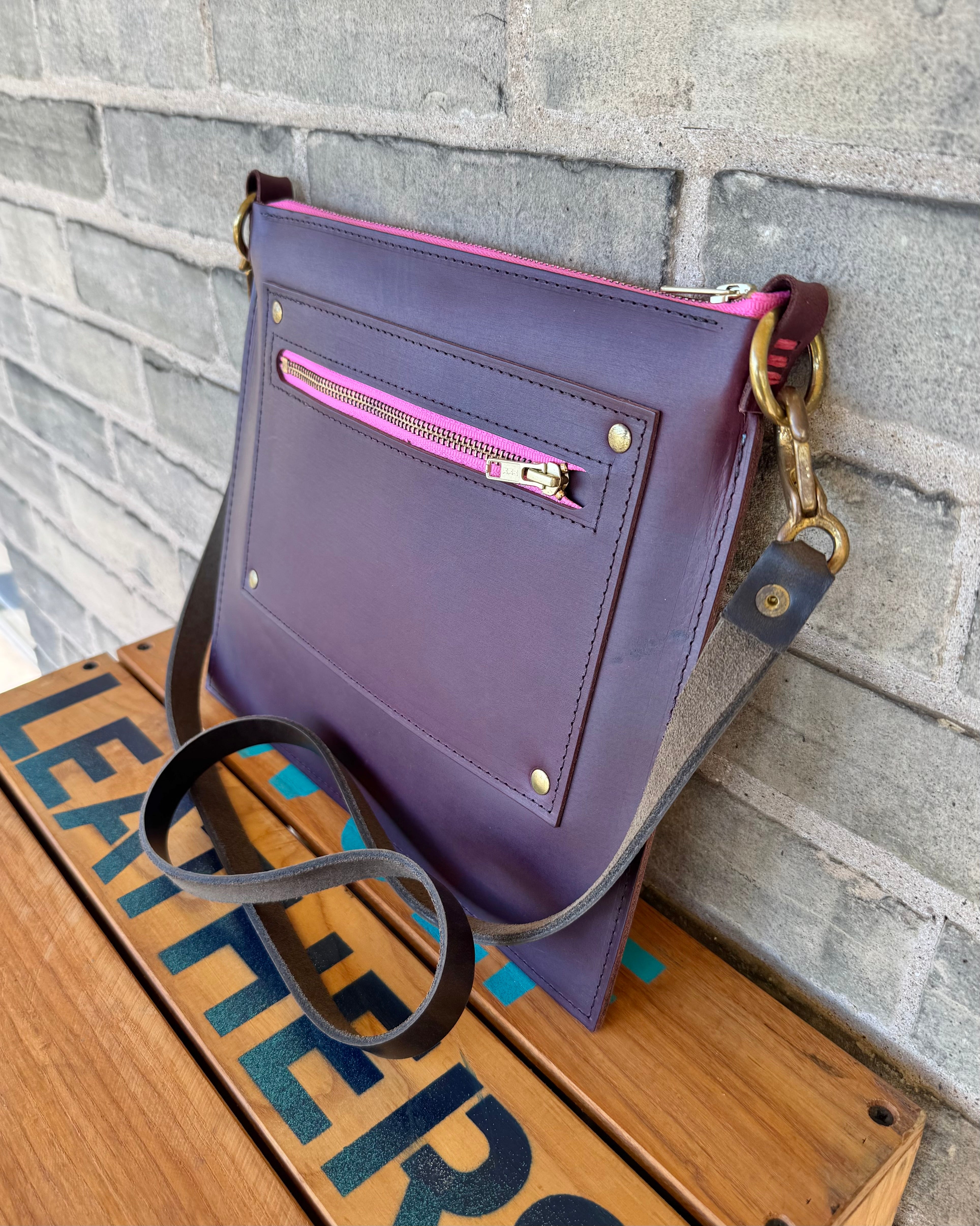 Zipper Crossbody Bag