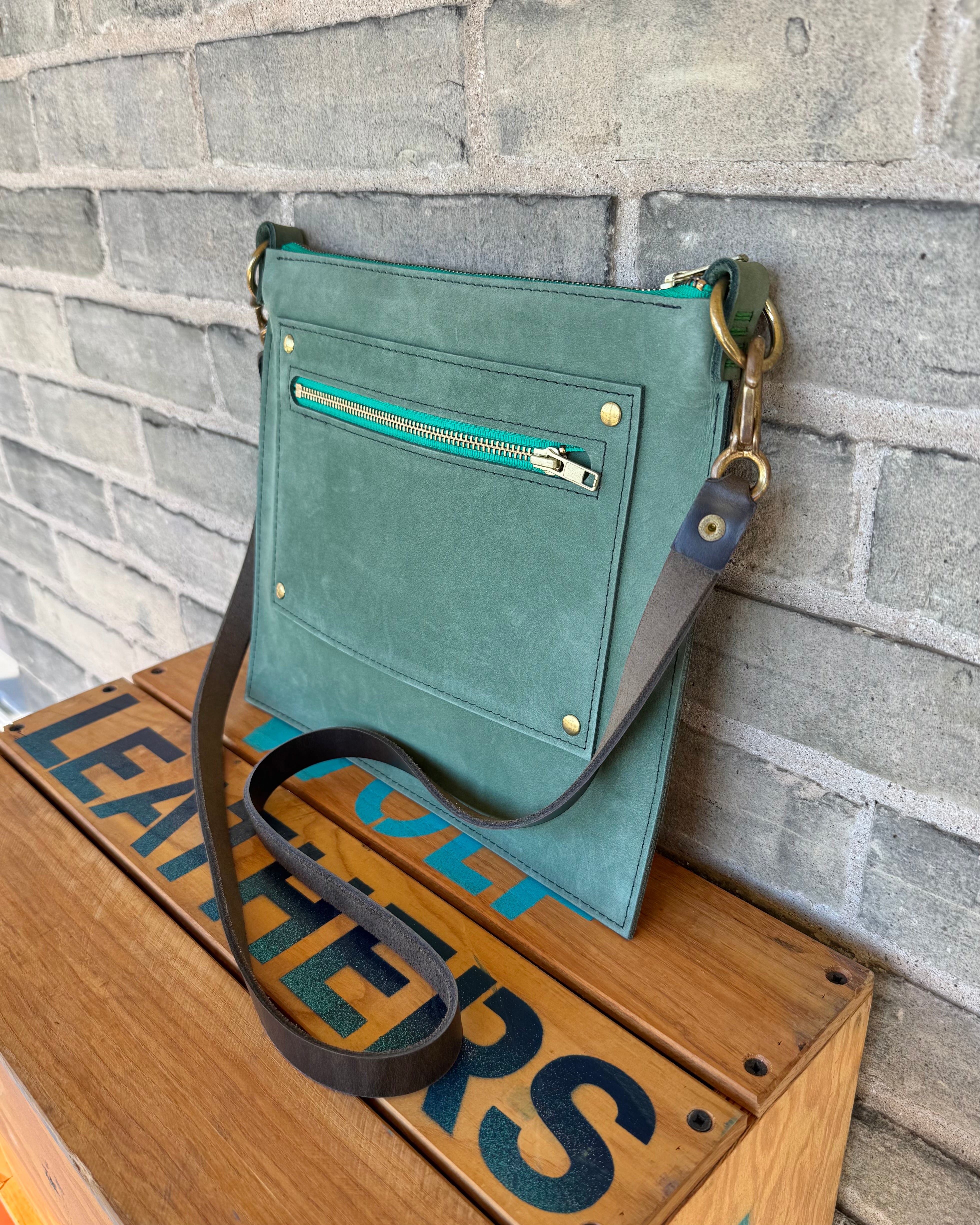 Zipper Crossbody Bag