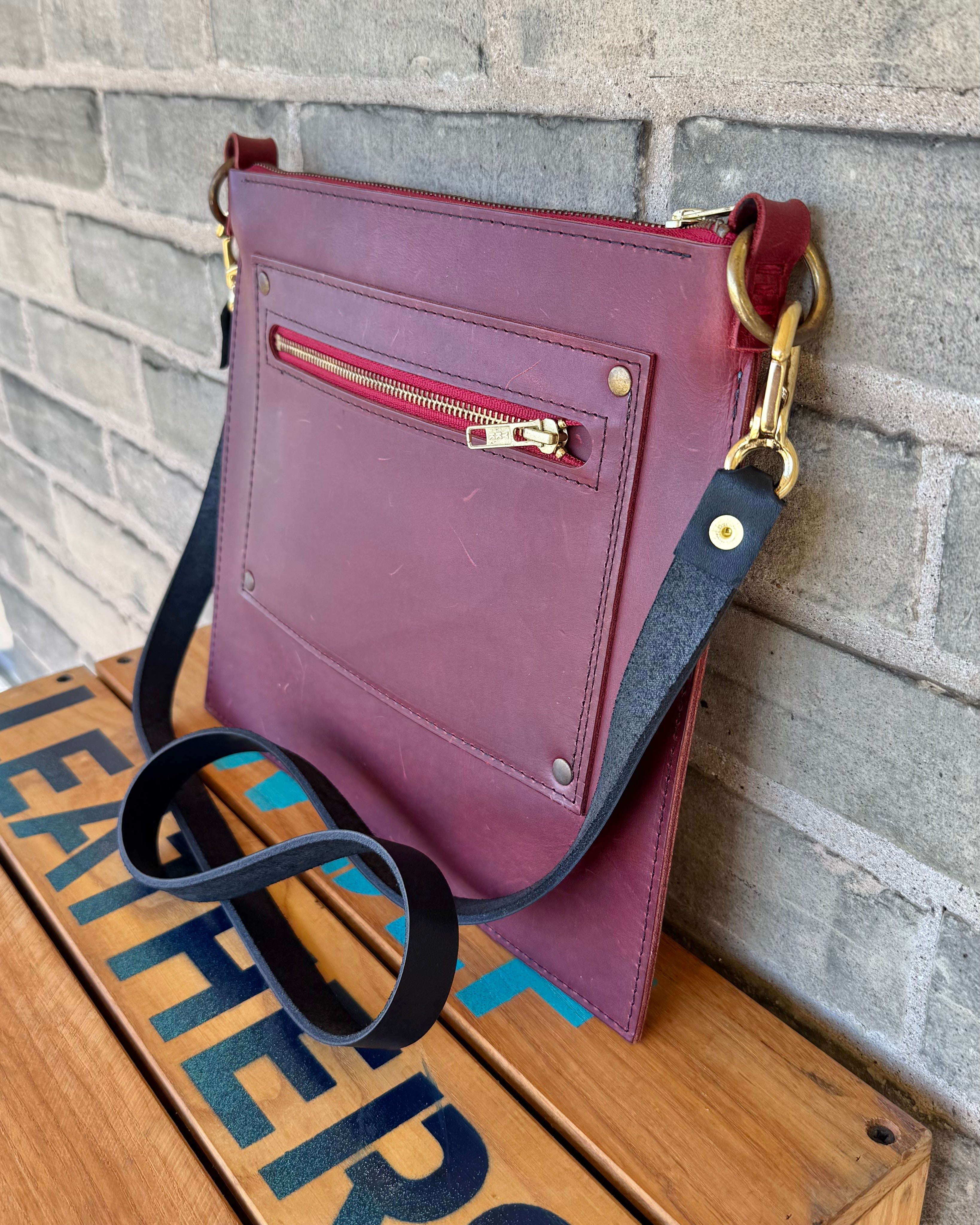 Zipper Crossbody Bag