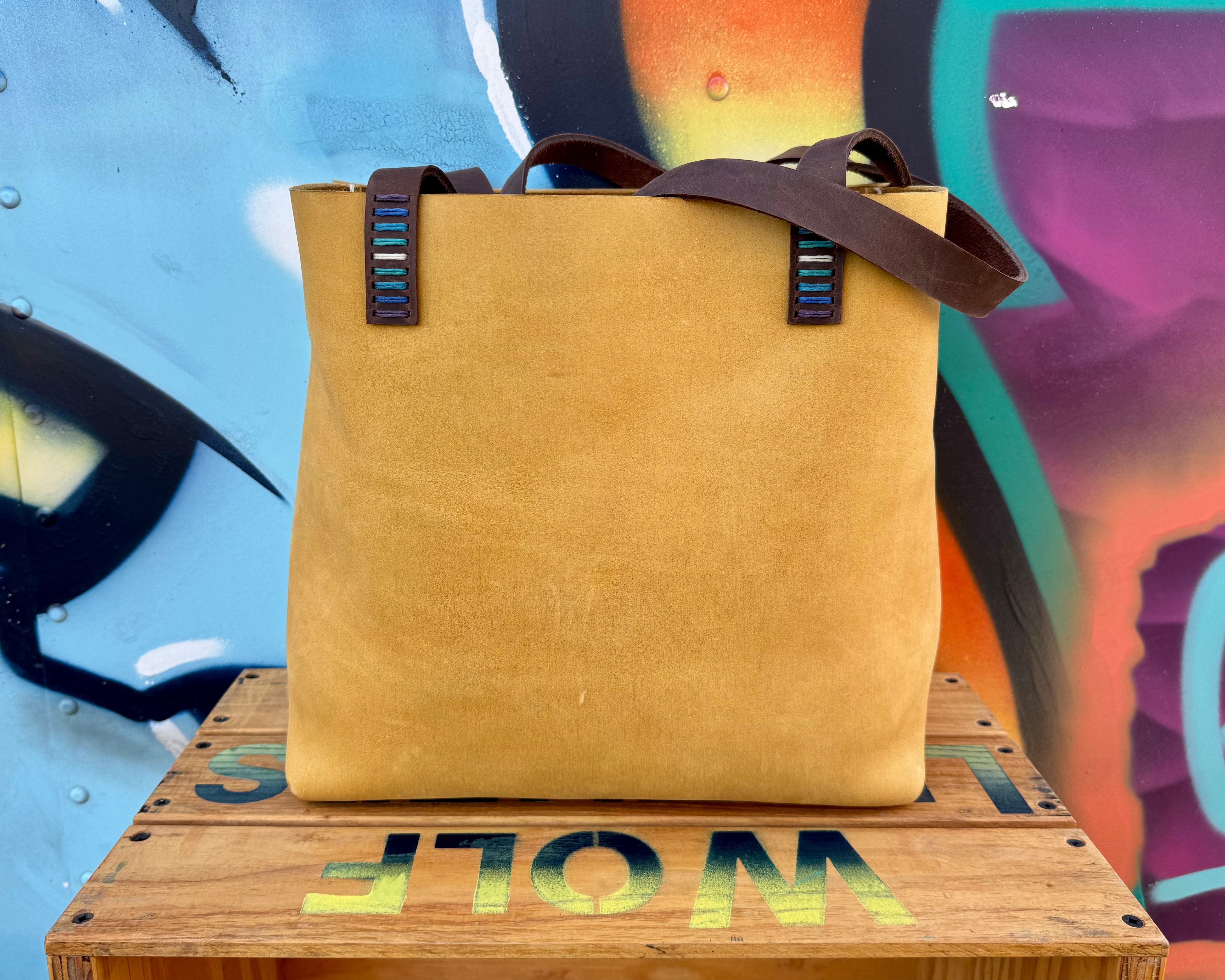 Leather Tote Bag