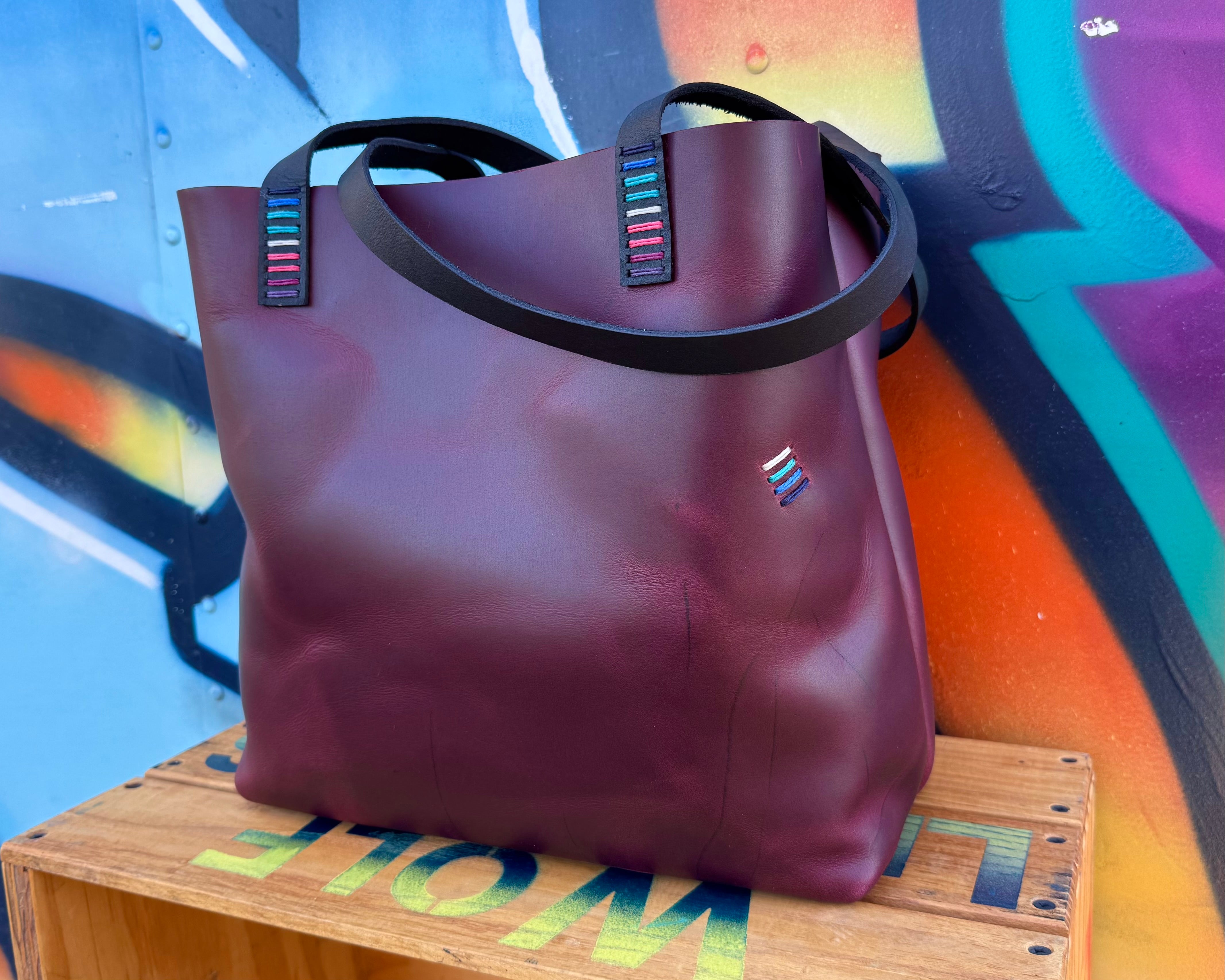 Leather Tote Bag