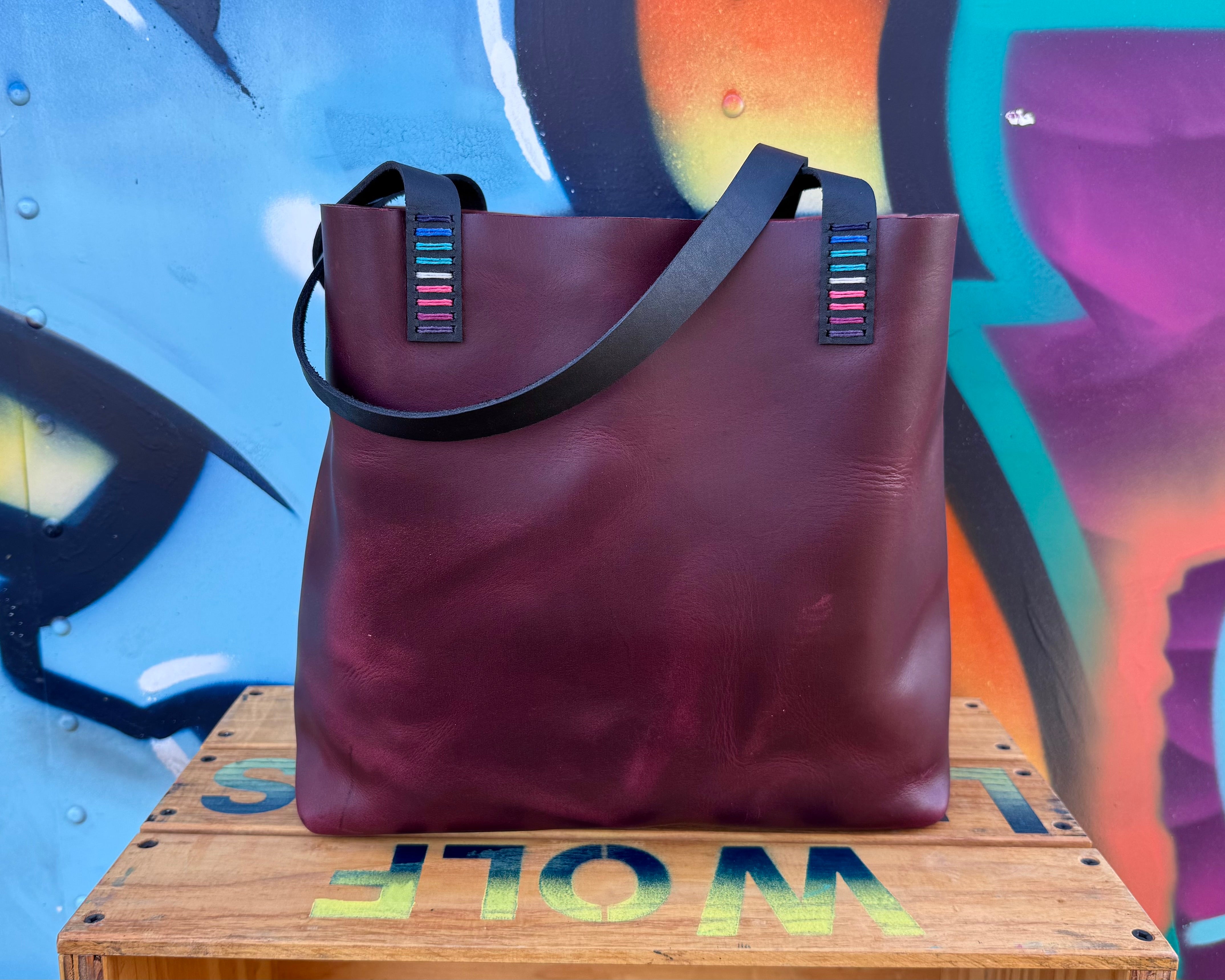 Leather Tote Bag