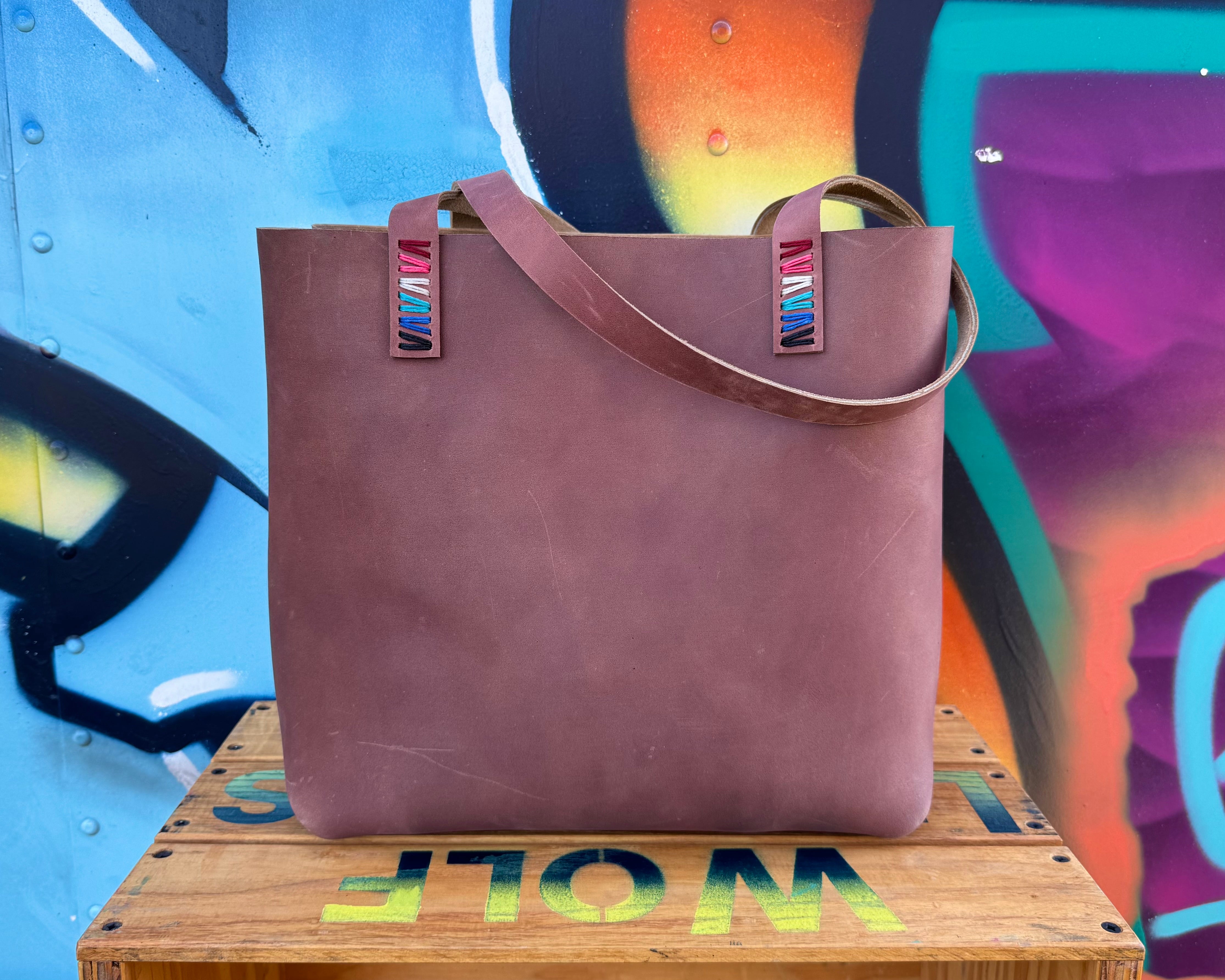 Leather Tote Bag