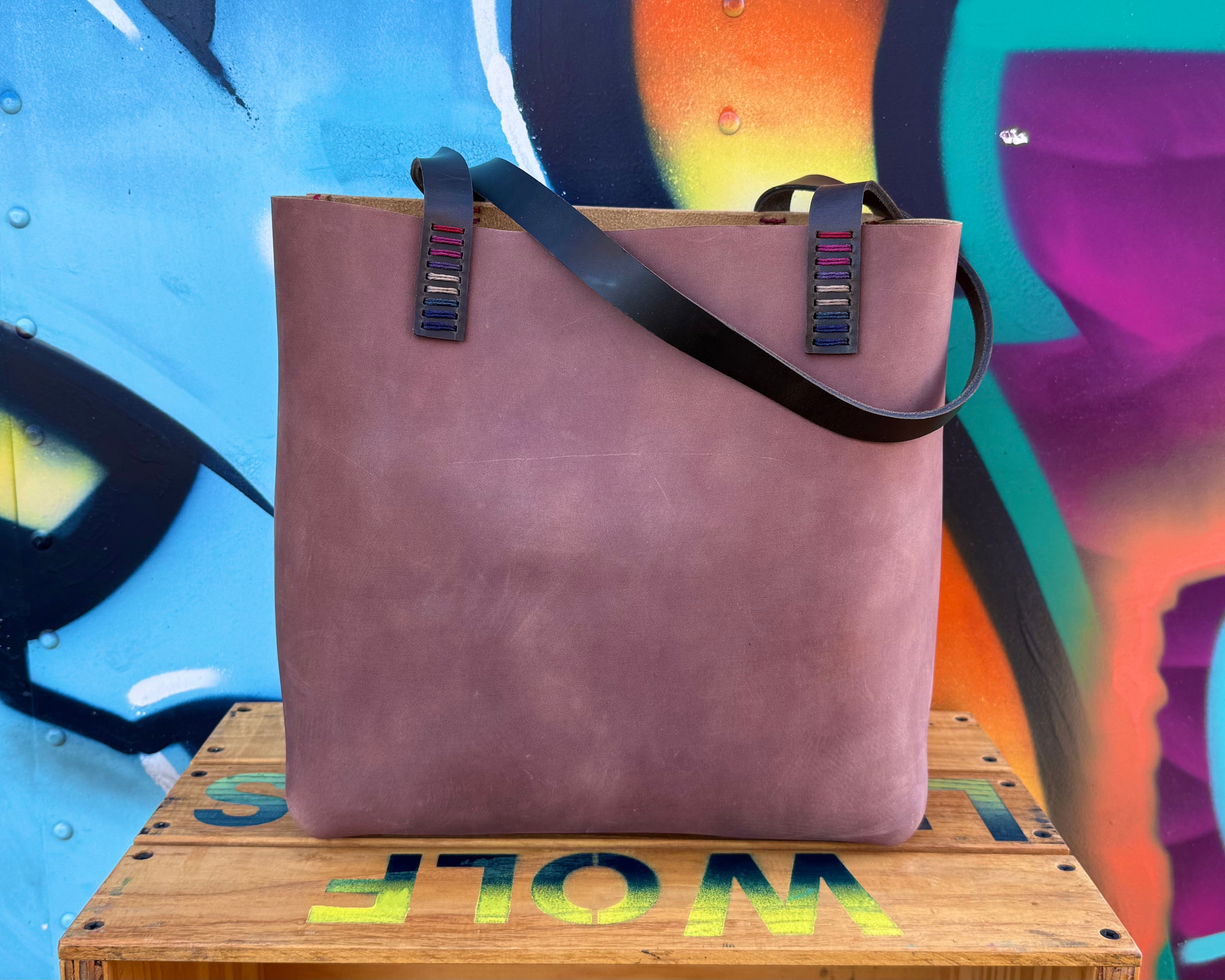 Leather Tote Bag