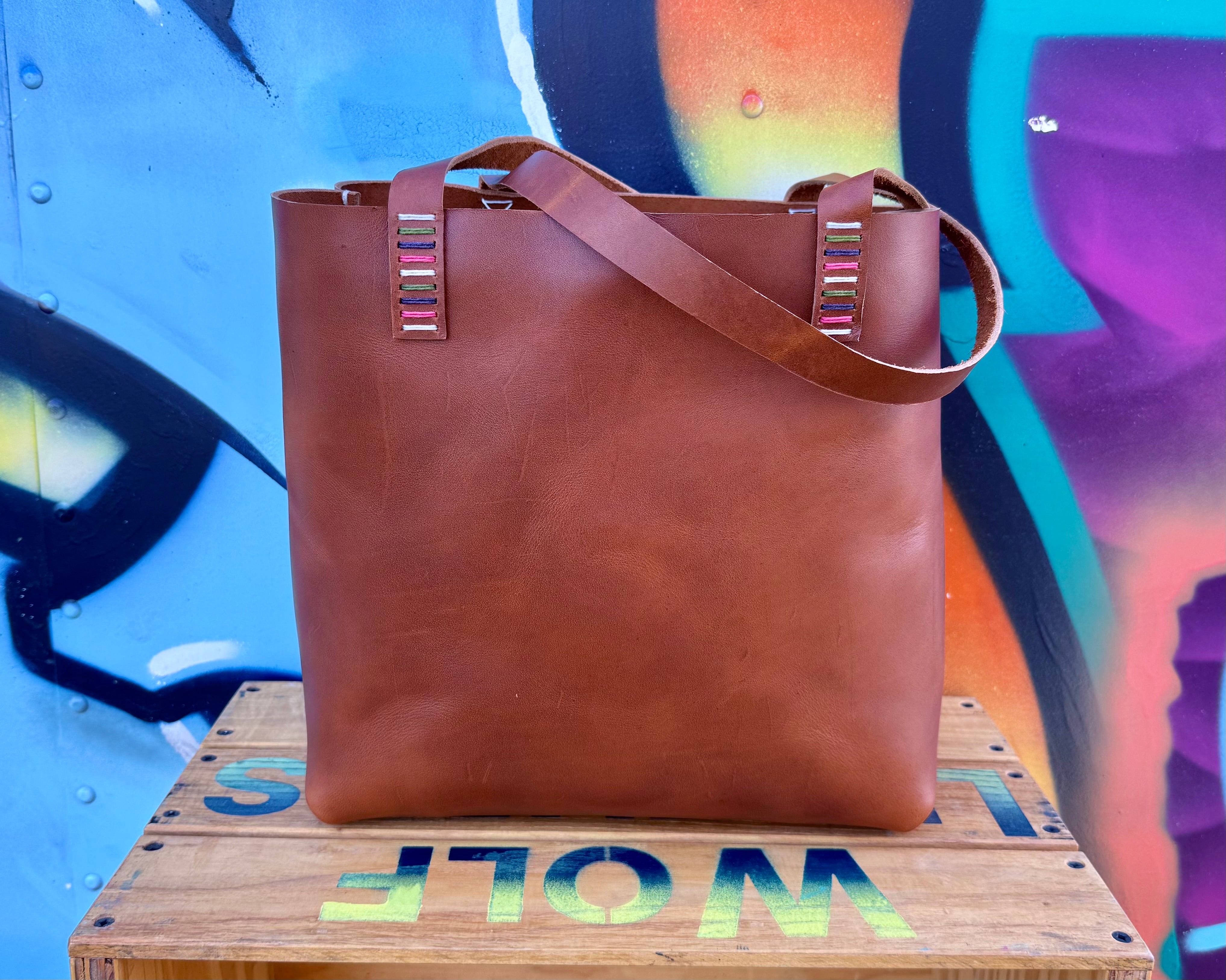Leather Tote Bag