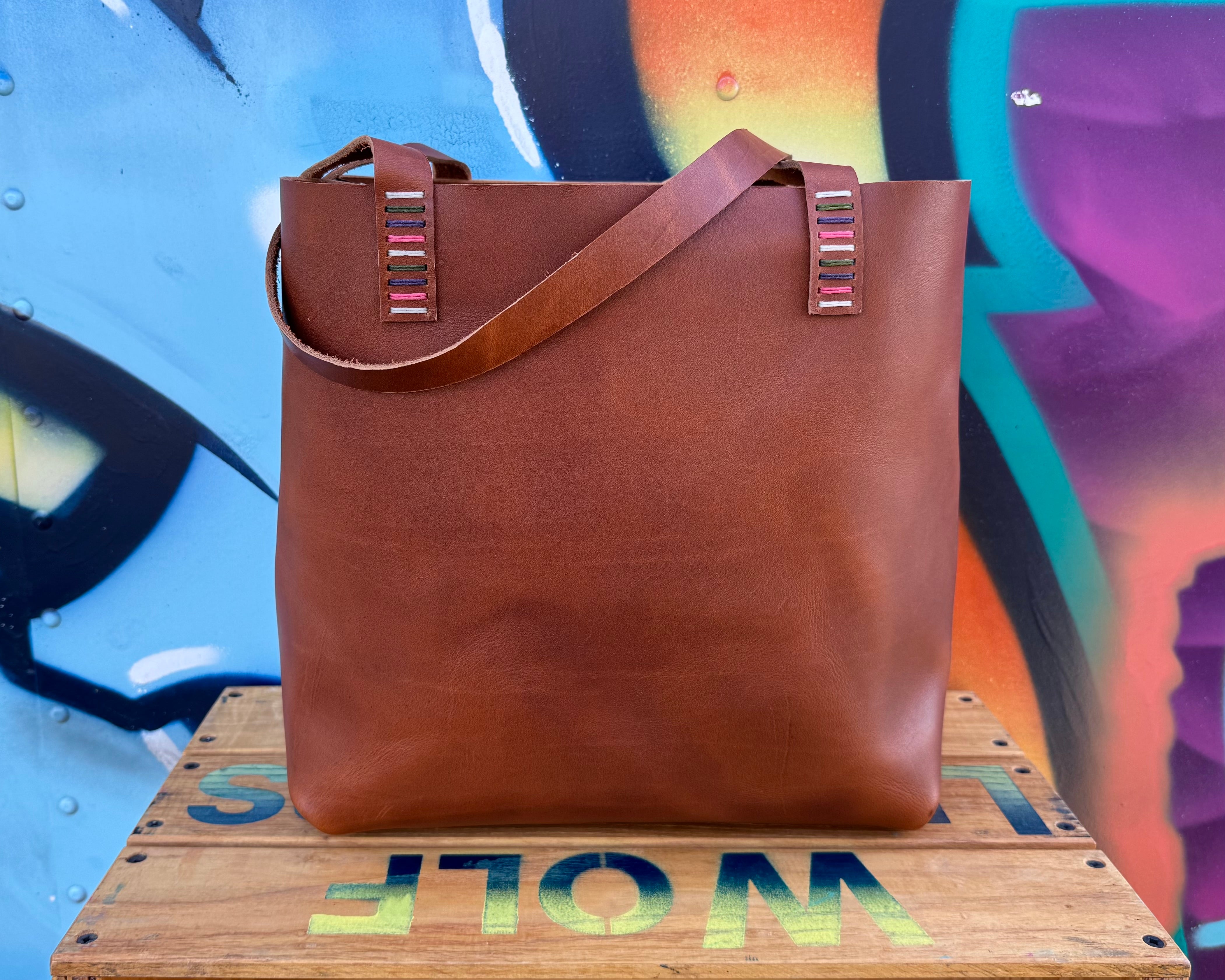 Leather Tote Bag