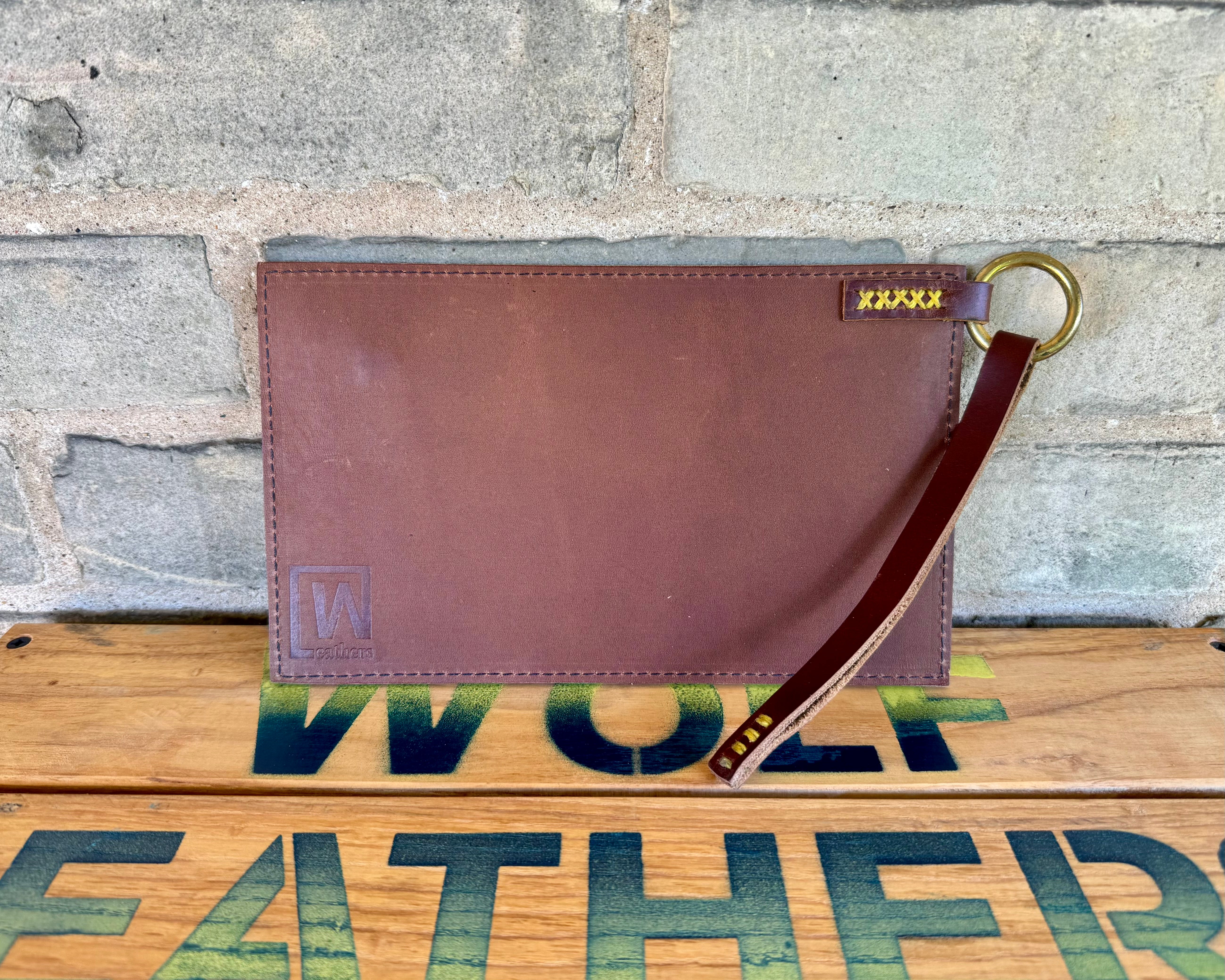 Leather Clutch